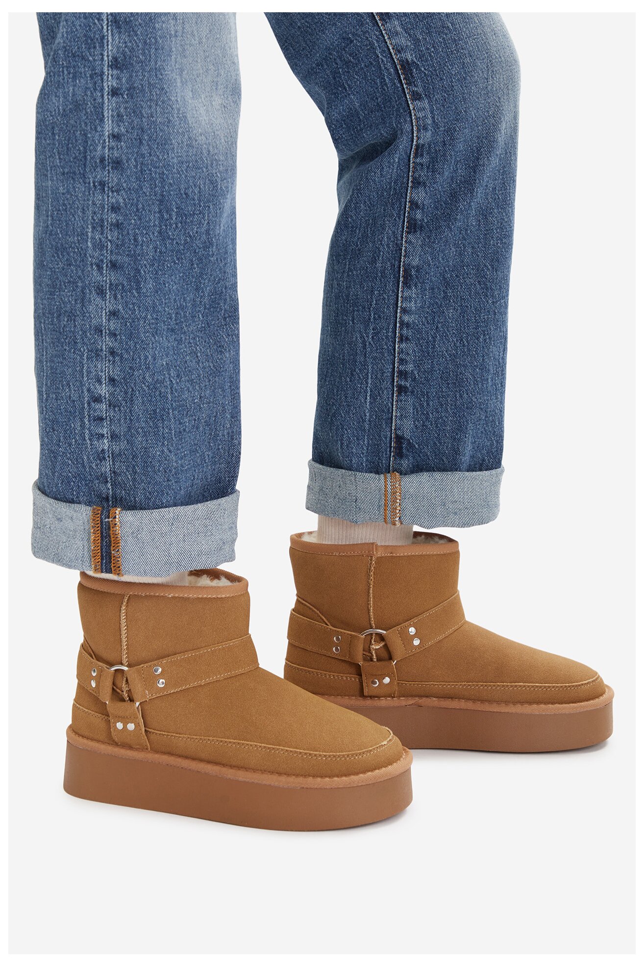 Botki Jenny CEO-HY67011-1 Camel