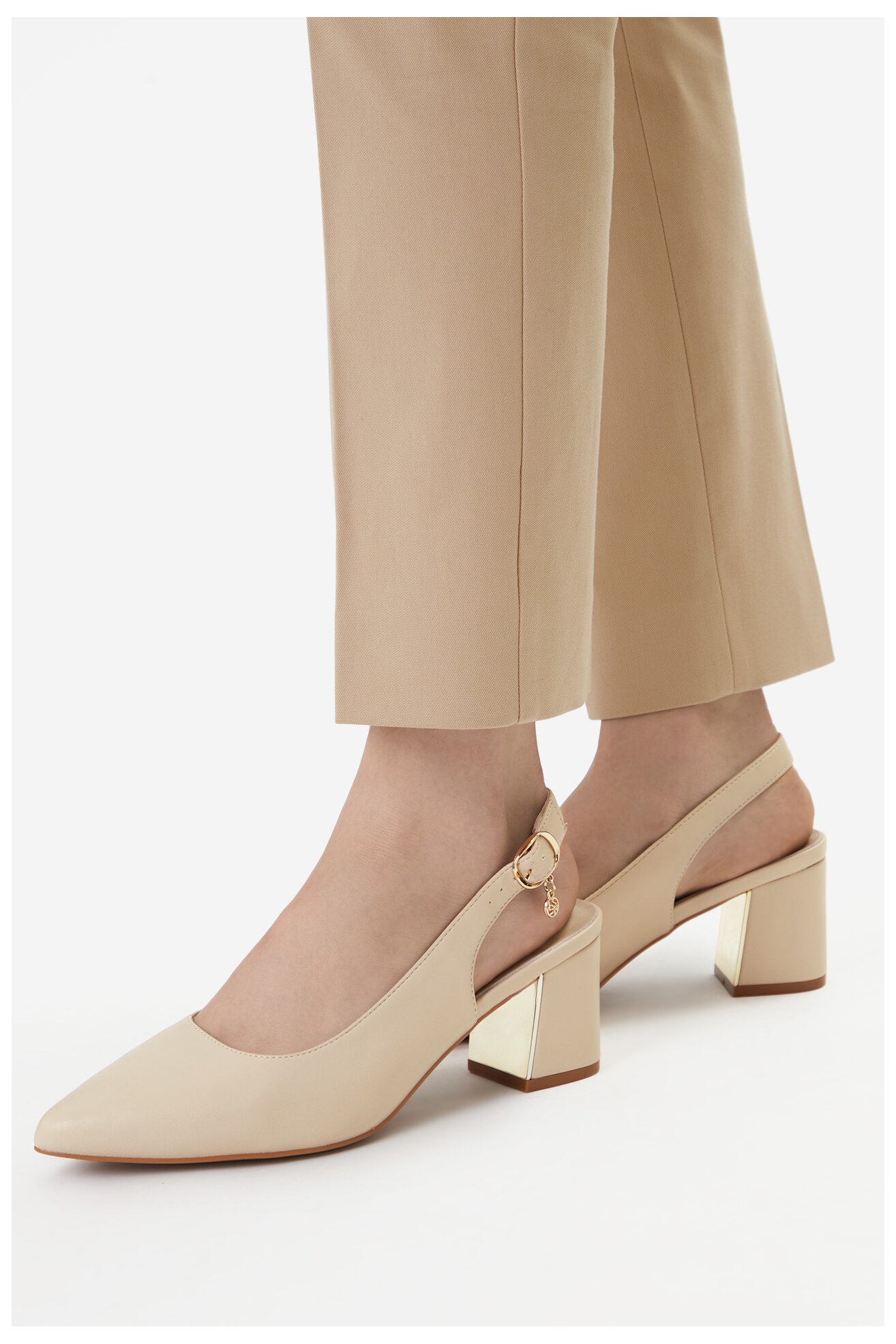 Cipele na štiklu Lasocki CEO-HMS3022-3 BEŽ