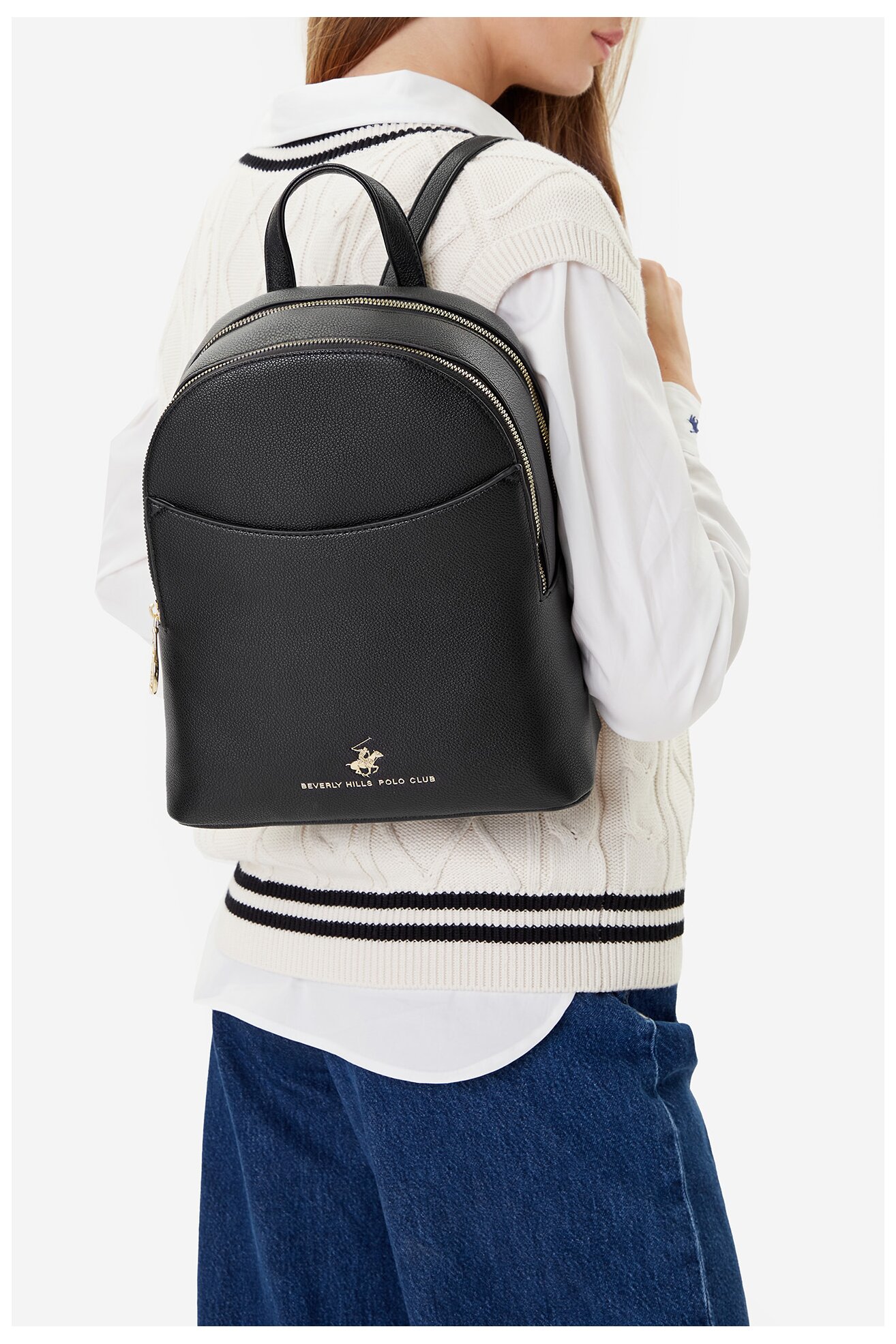 Plecak Beverly Hills Polo Club C-BHPC-C-007-07 Czarny
