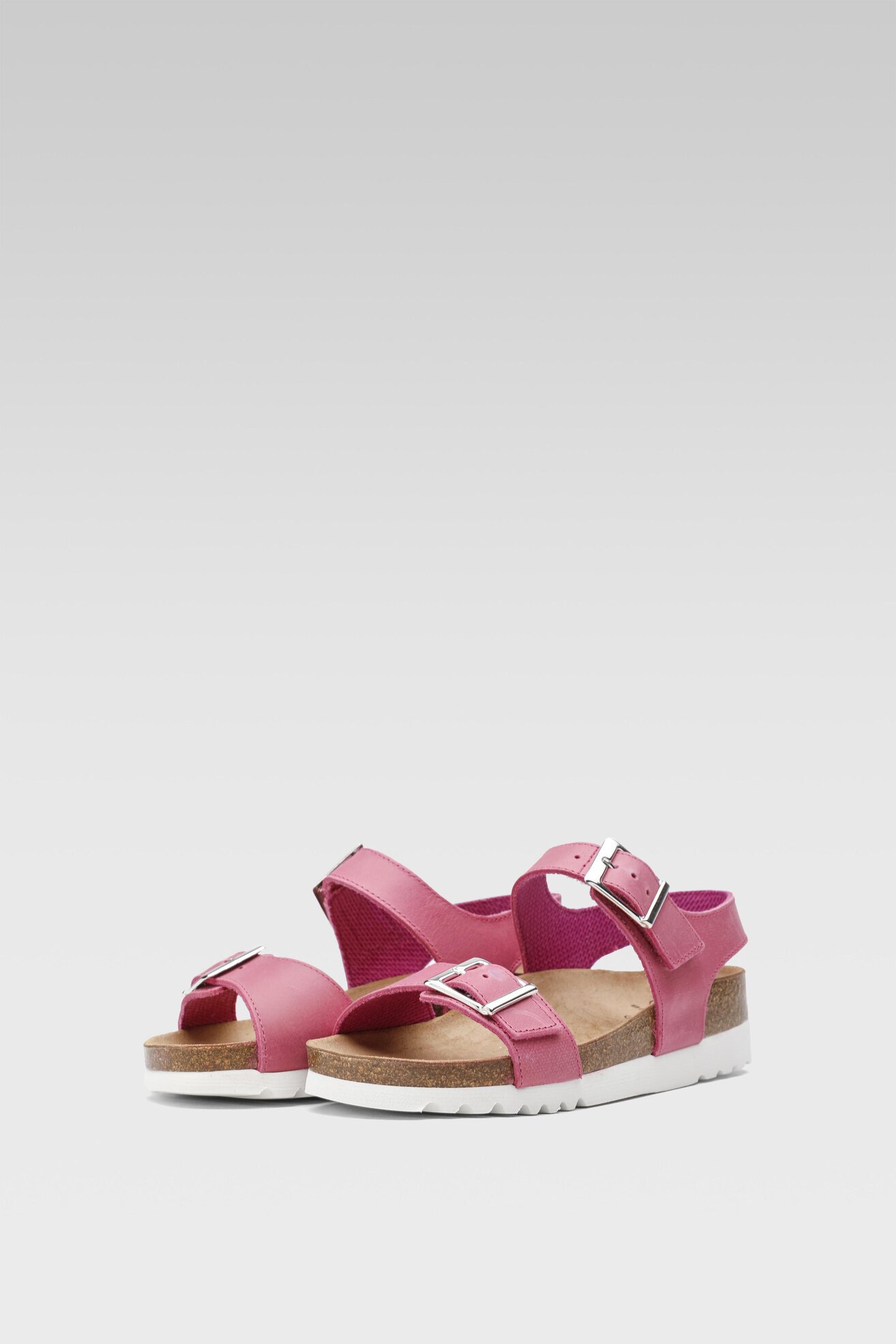 Sandały Scholl F29377 FILIPPA SANDAL MED 1026 Różowy ciemny