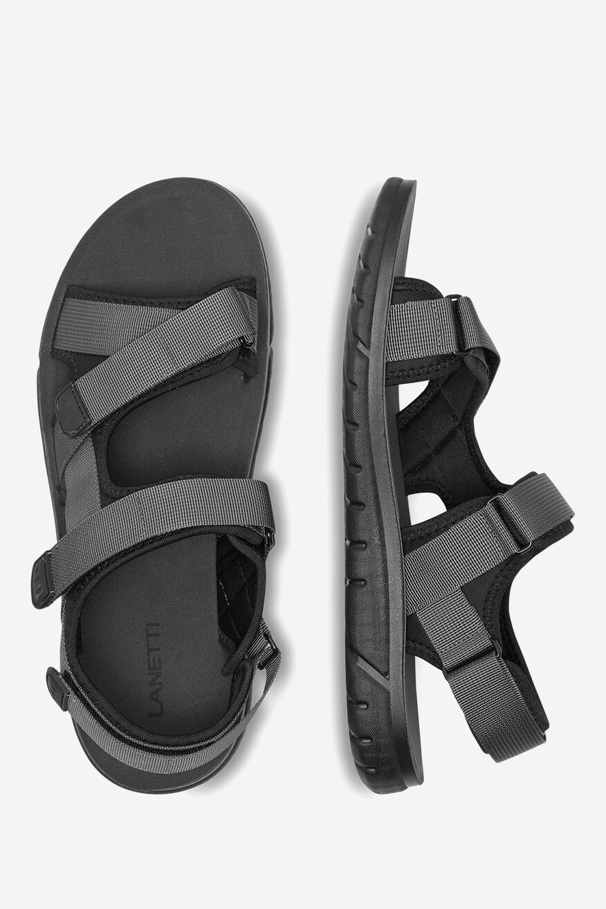 Lanetti - Sandały na rzepy - 5905588539049