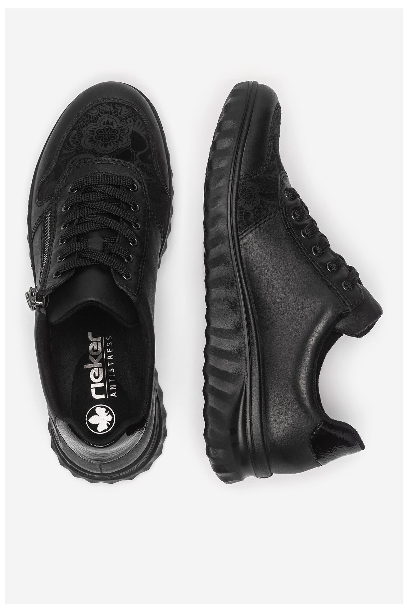 Sneakers Rieker 59001-00 Czarny