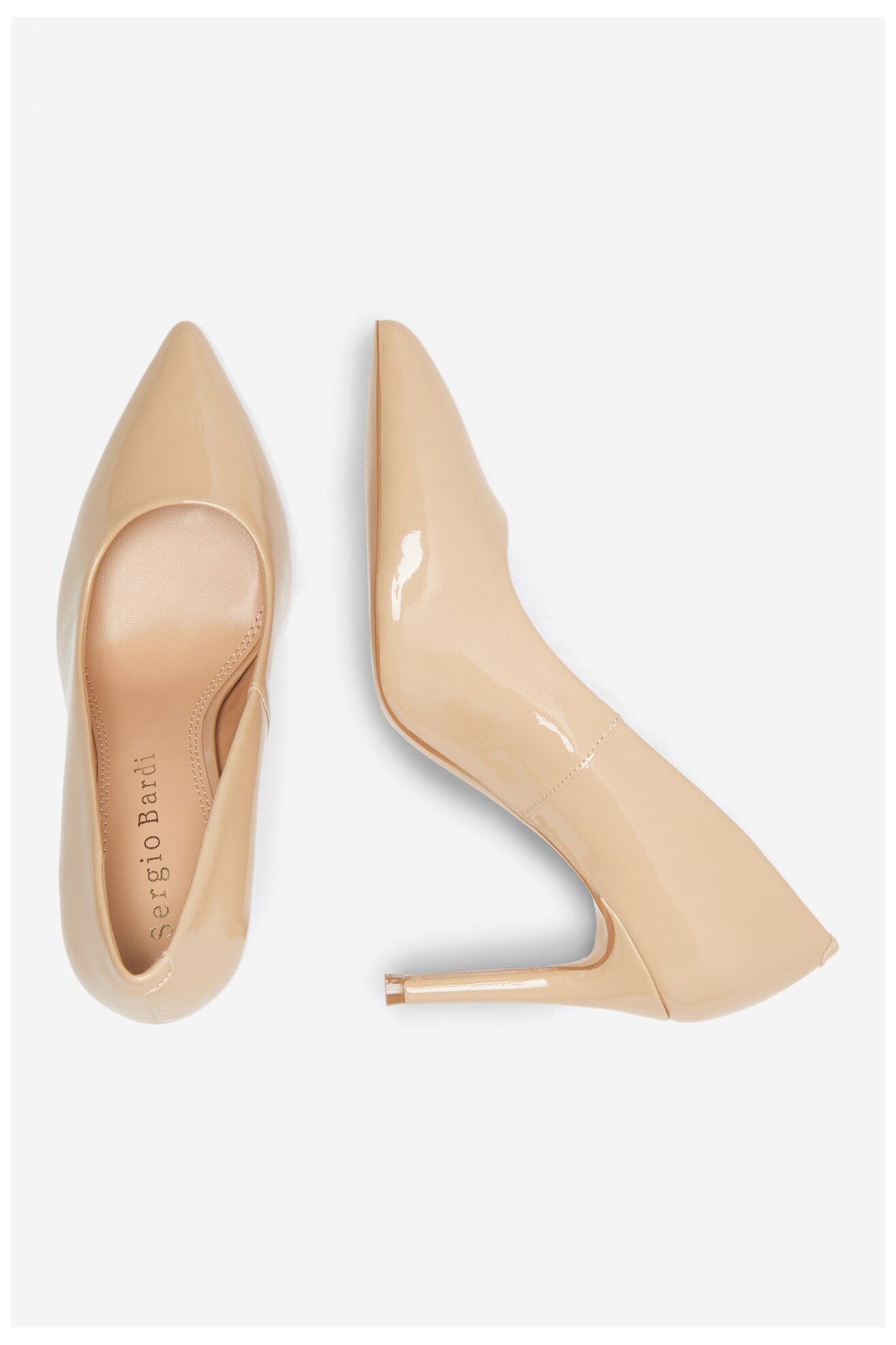 Czółenka Sergio Bardi WYL2142-22Z-A Beżowy