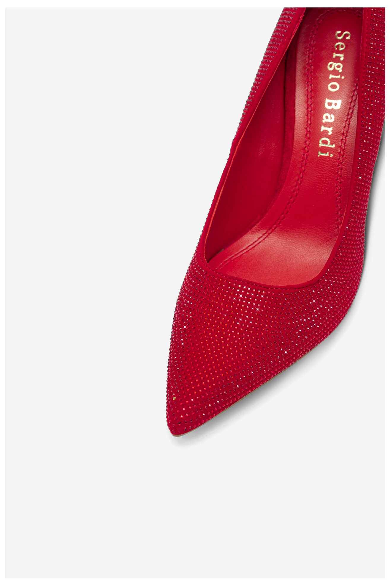 Czółenka Sergio Bardi WFA2530-1Z-SB Czerwony