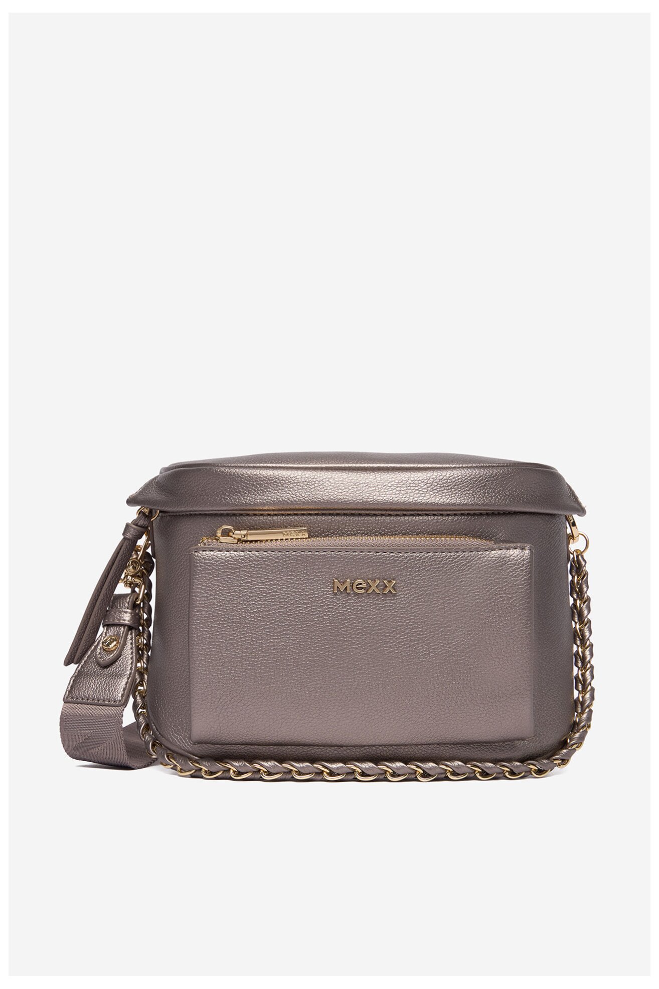 Дамска чанта Mexx CEO-MEXX-S-005-07 С ЦВЯТ НА СТАРО СРЕБРО