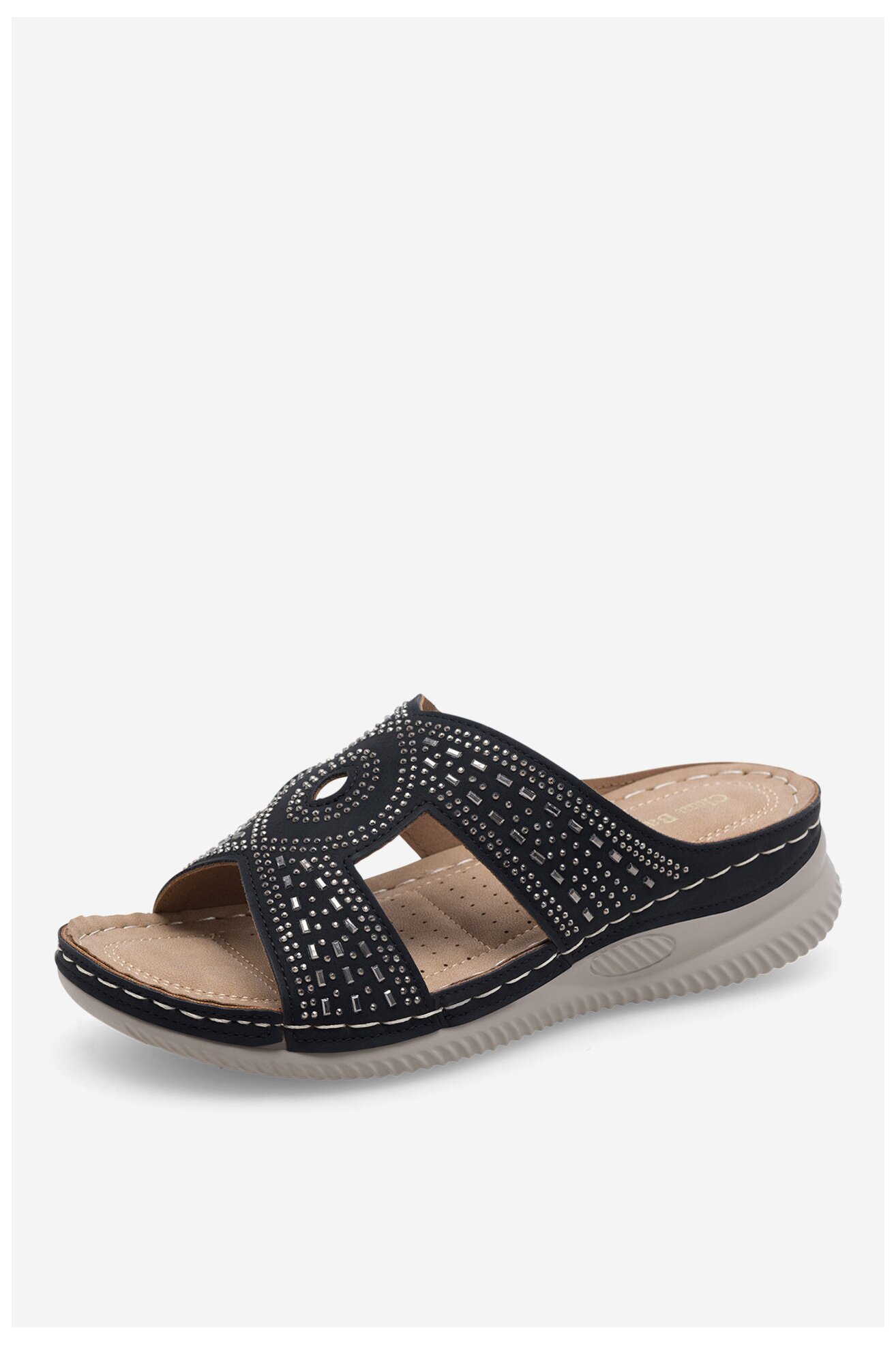 Шльопанець Clara Barson WYL05010-30 ЧОРНИЙ