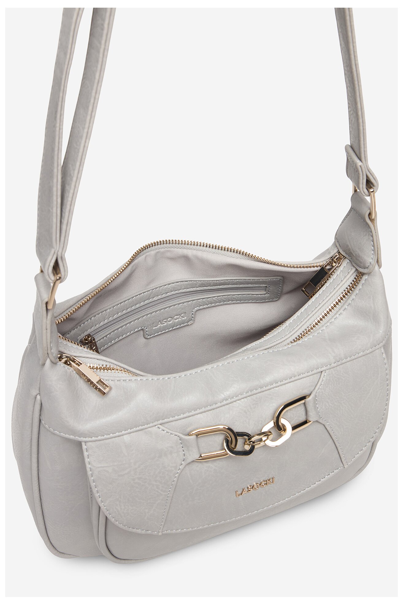 Kézitáska Lasocki CEO-LSK-L-016-09 SZÜRKE