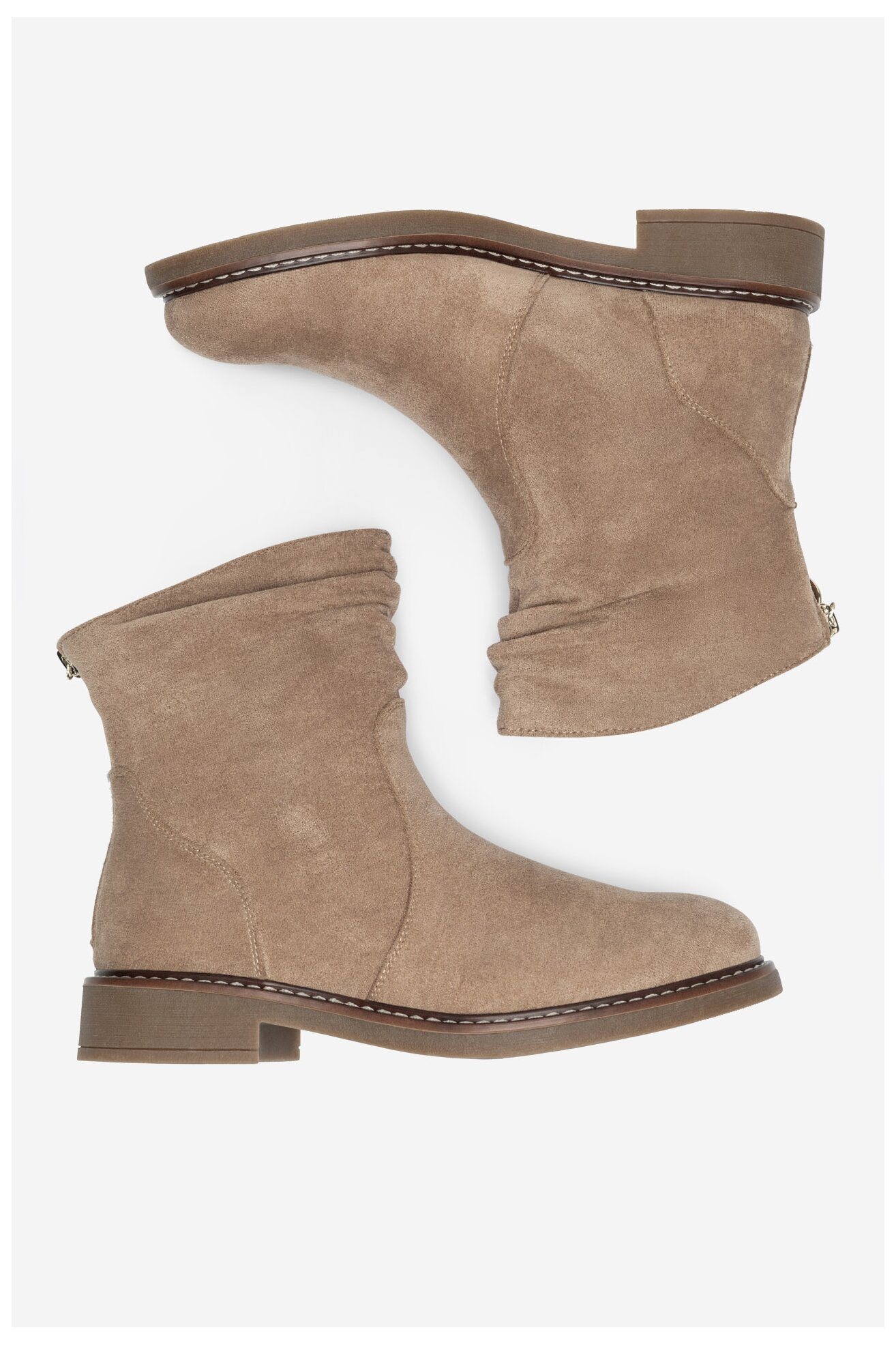 Kratke čizme Clara Barson WS2169-04 BEŽ