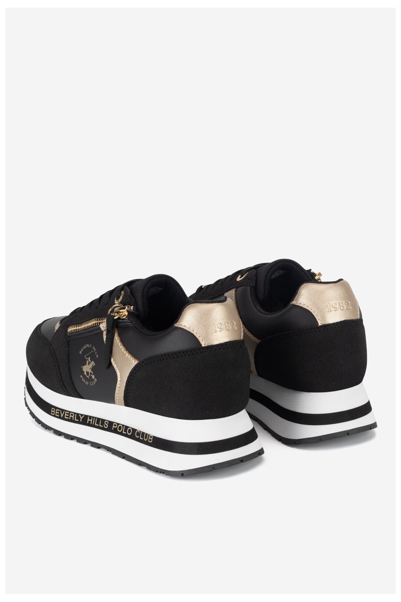 Obuwie sportowe Beverly Hills Polo Club V12-694 Czarny