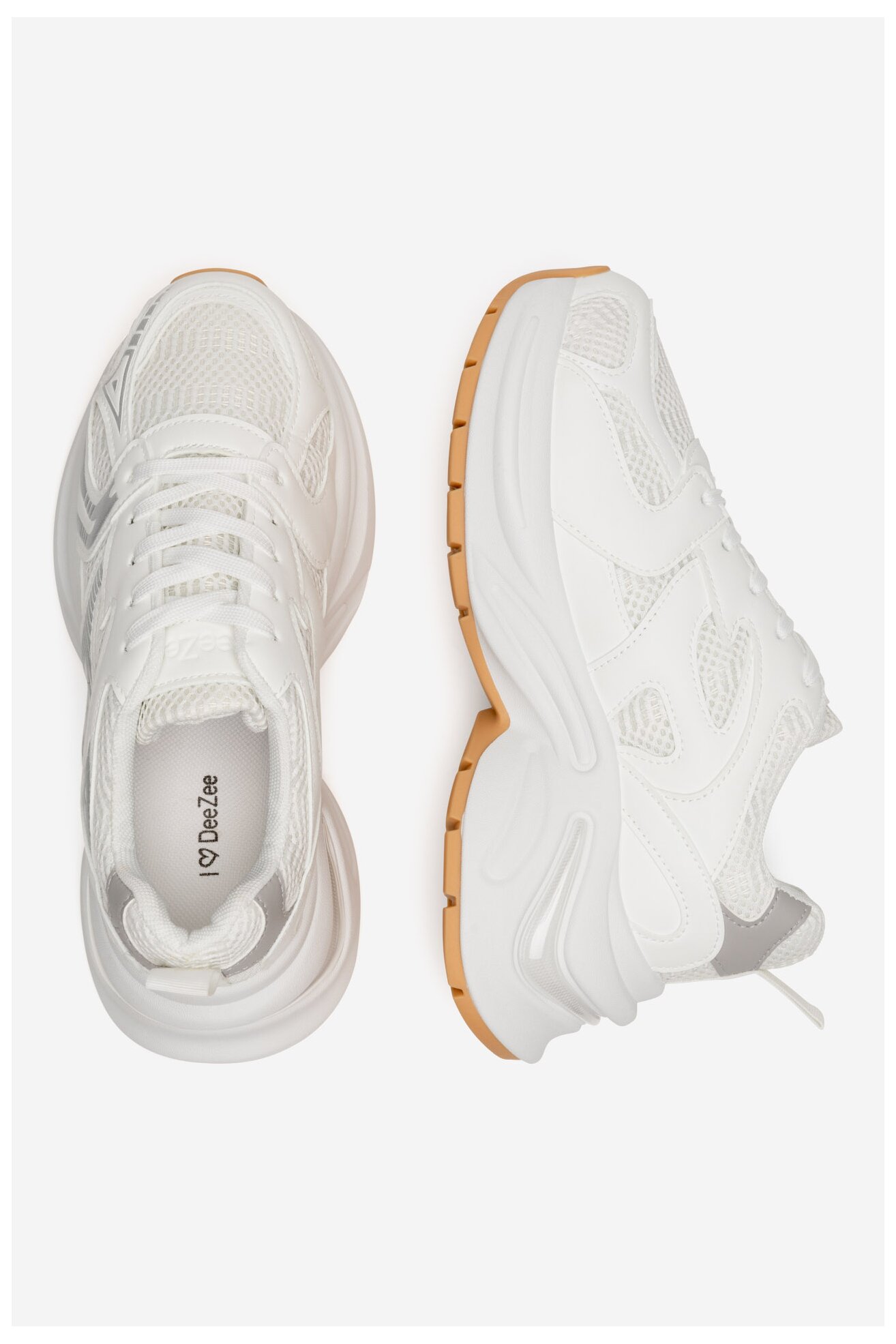 Sneakerși DeeZee WSS21540-01 ALB