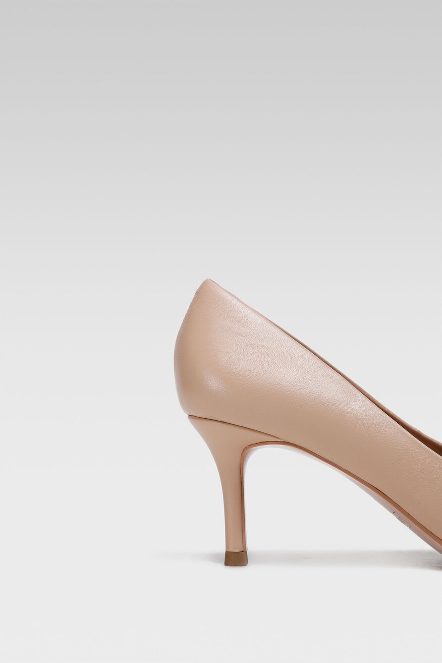 Gino Rossi - Skórzane czółenka szpice - 5904248337124