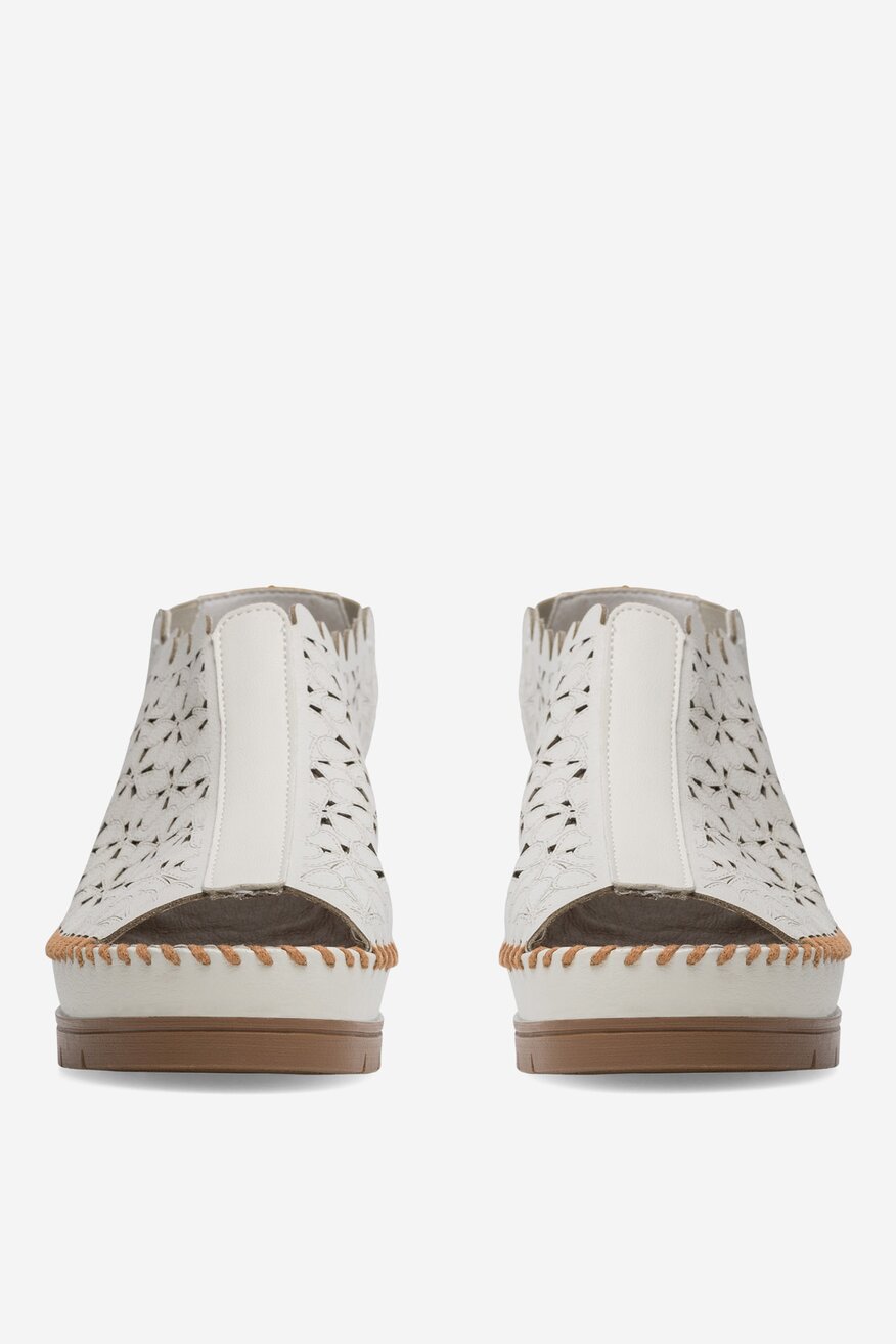 
                Rieker - Sandały na koturnie - 2230056249834