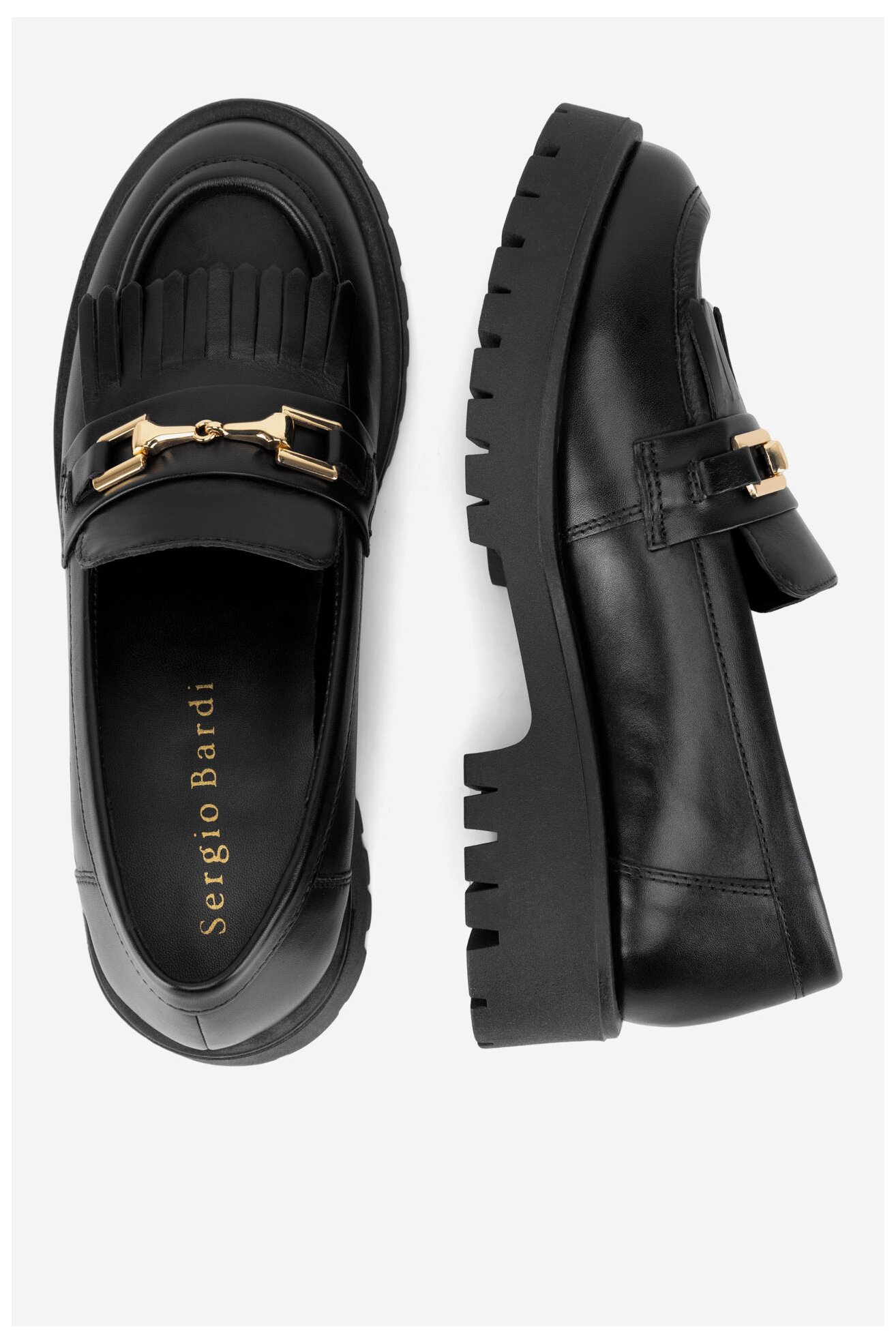 Mokasyn Sergio Bardi ARC-E1091-02SB Czarny