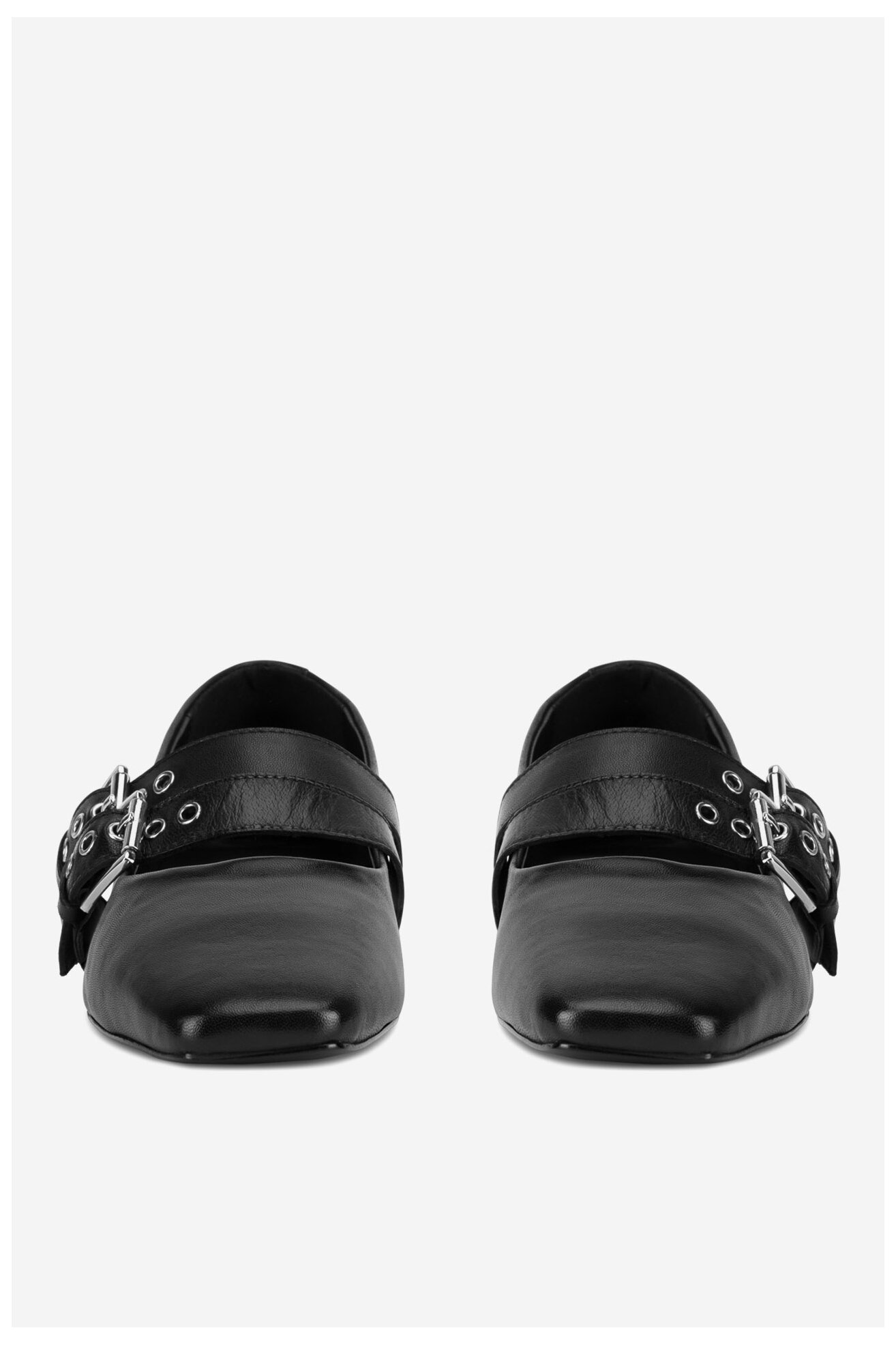 Baleriny Gino Rossi ALIYA- 116930 Czarny