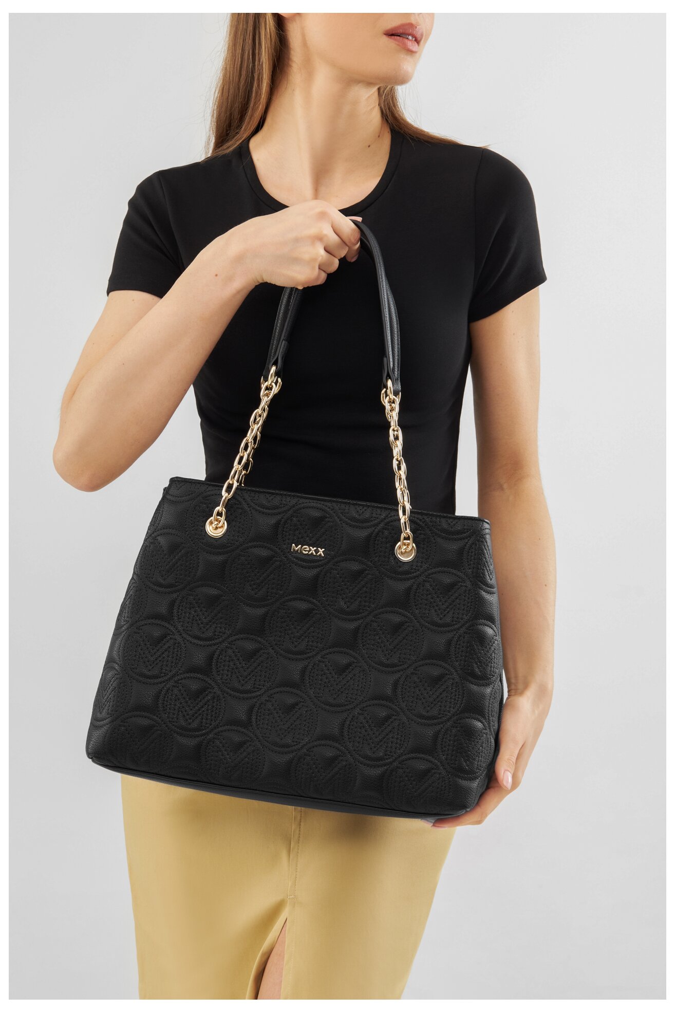 Kézitáska Mexx MEXX-E-006-05 FEKETE