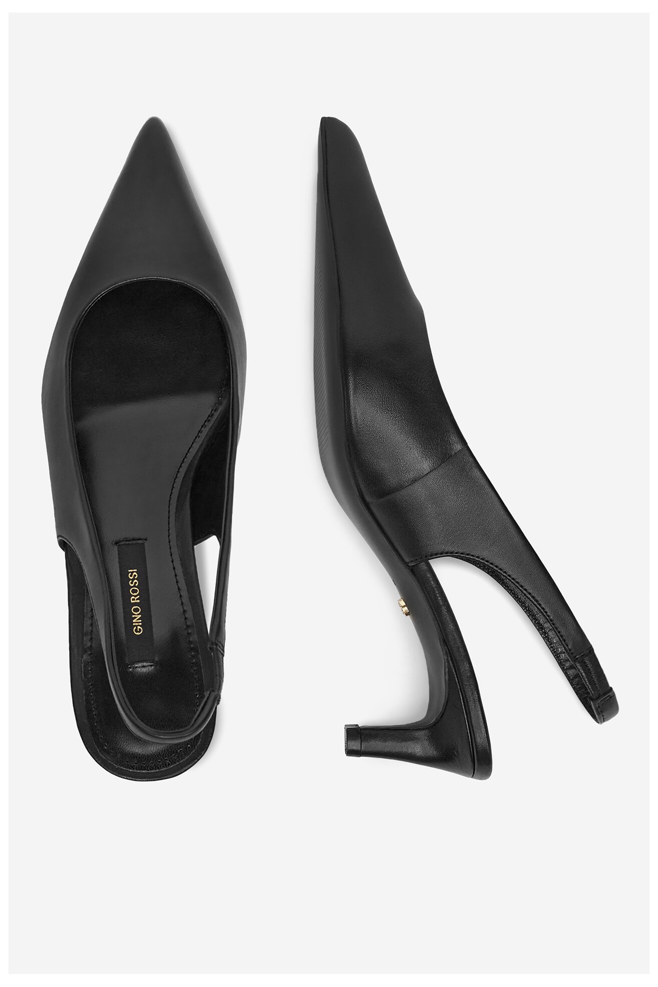 Елегантни обувки Gino Rossi JUDITH-118067 ЧЕРЕН