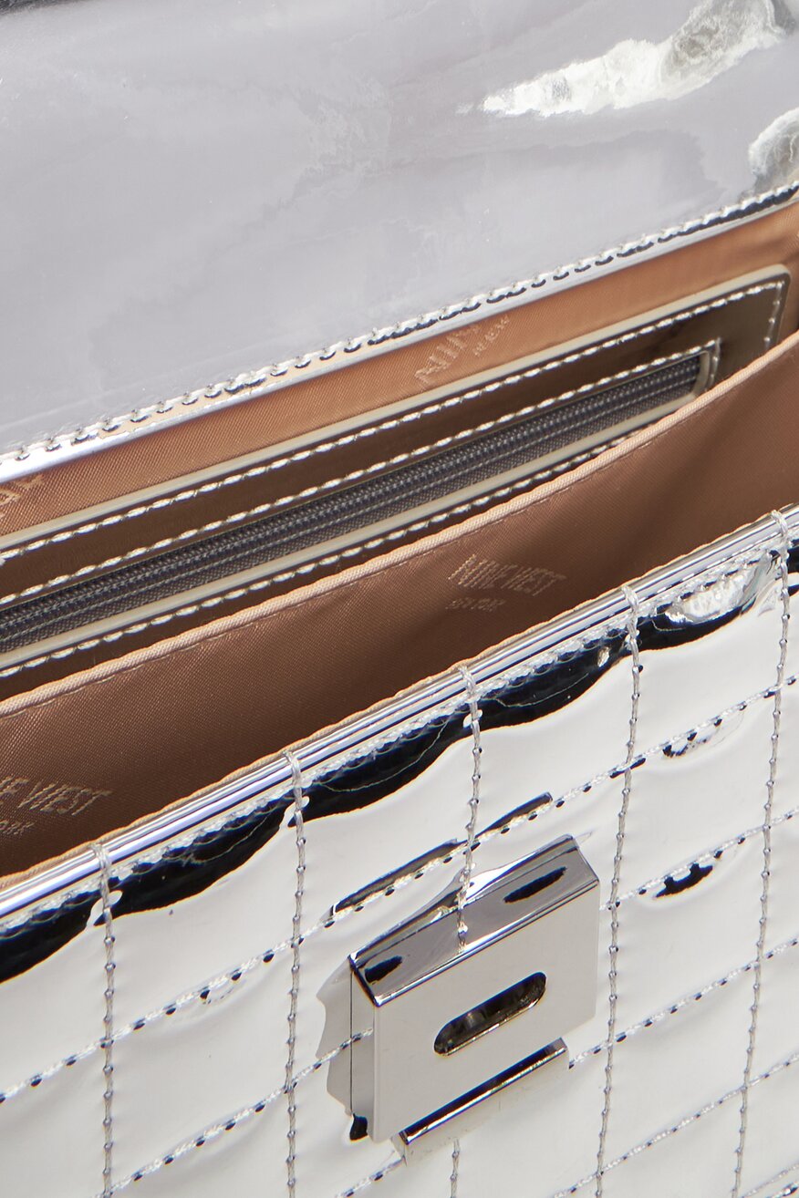 Geantă de mână NINE WEST ARGINTIU - 5906751261446