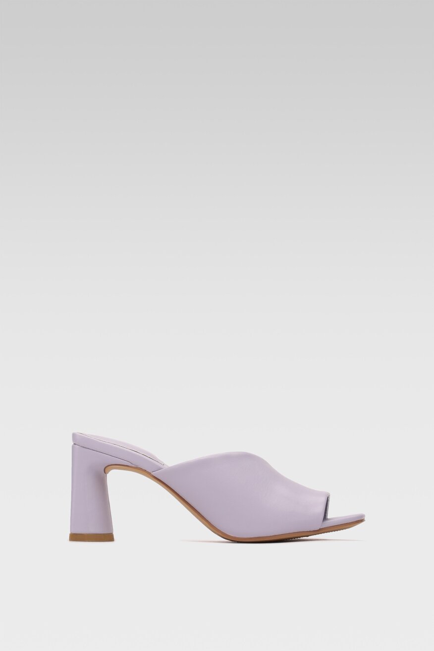 Jenny Fairy - Klapki na obcasie fioletowe - 5903698475592