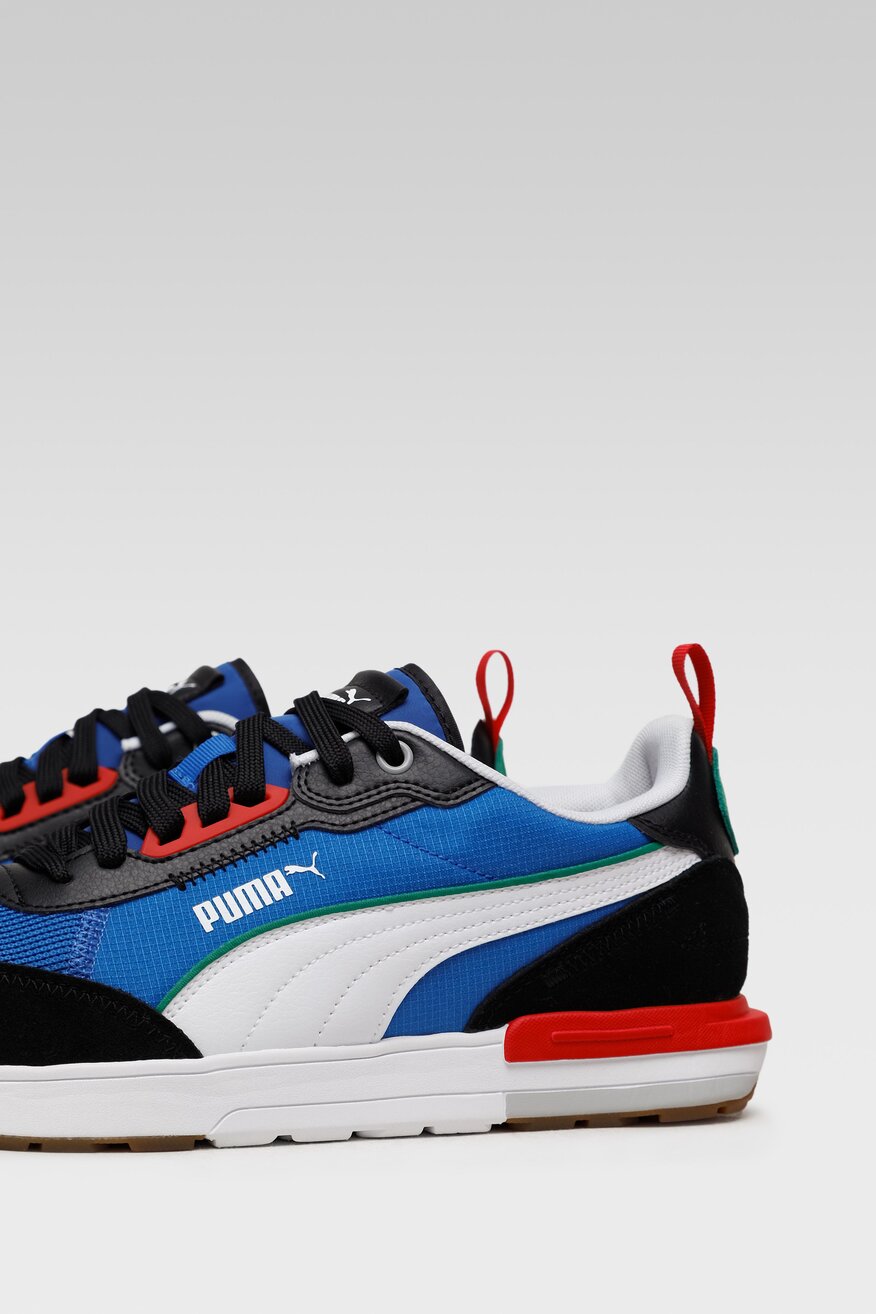 
                Puma - Obuwie sportowe niebieskie sznurowane - 5904248251406
