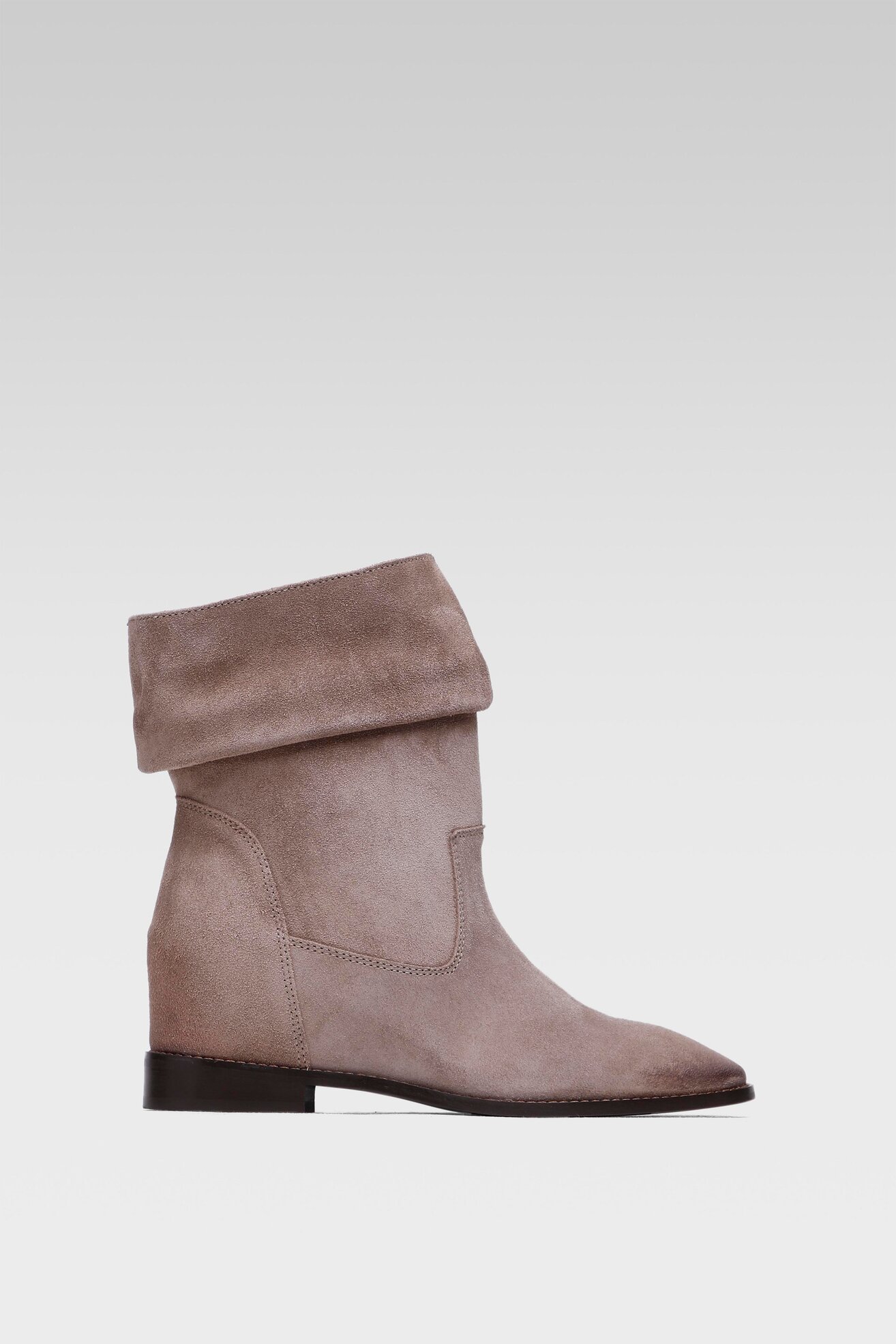 Botki Badura ALEGRA-08 Szary jasny