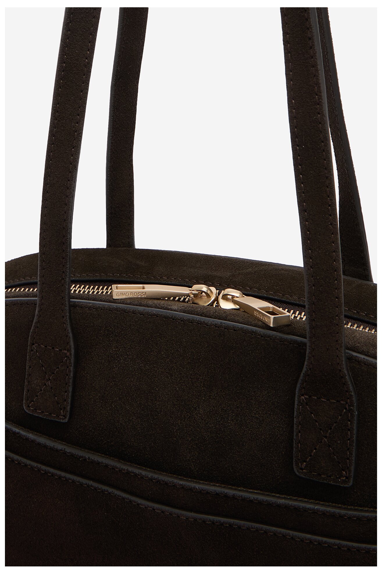 Сумка З Ремінцем Gino Rossi EO-LA224-19327-2 ТЕМНО-КОРИЧНЕВИЙ
