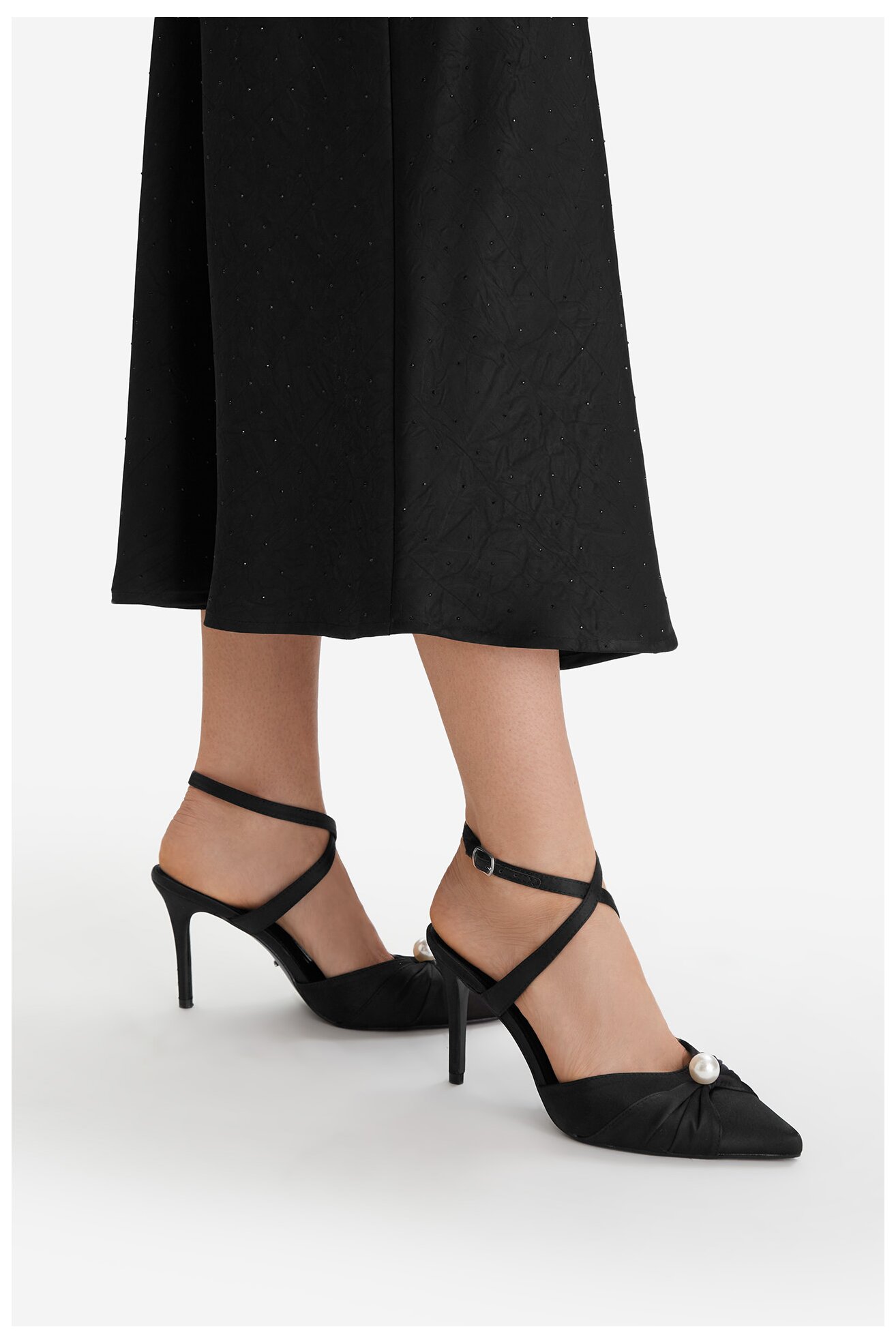 Czółenka DeeZee CEO-CD23029-13 Czarny