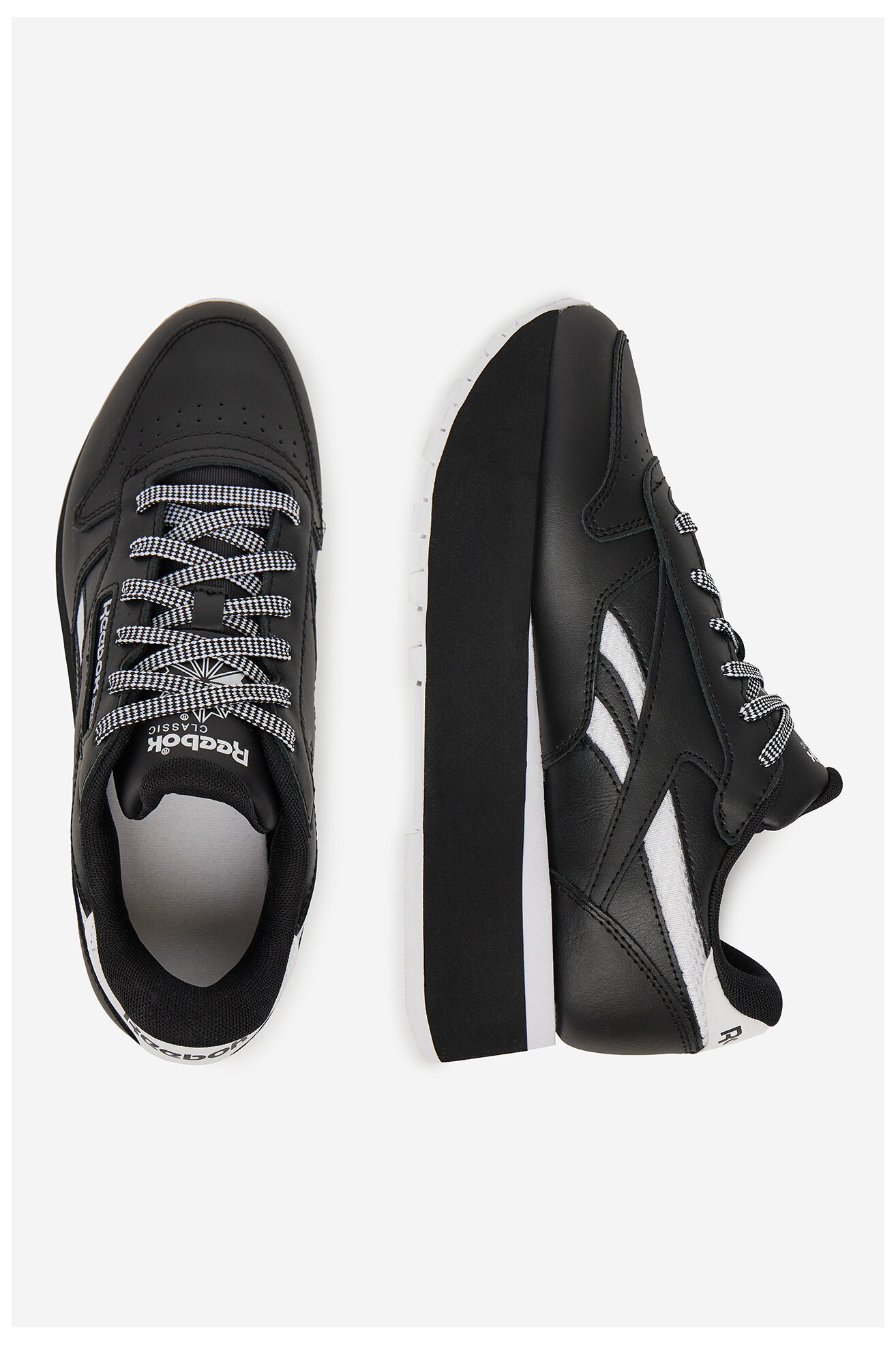 Sportovní obuv Reebok CLASSIC LEATHER TRIPLE LIFT 100209621 ČERNÁ