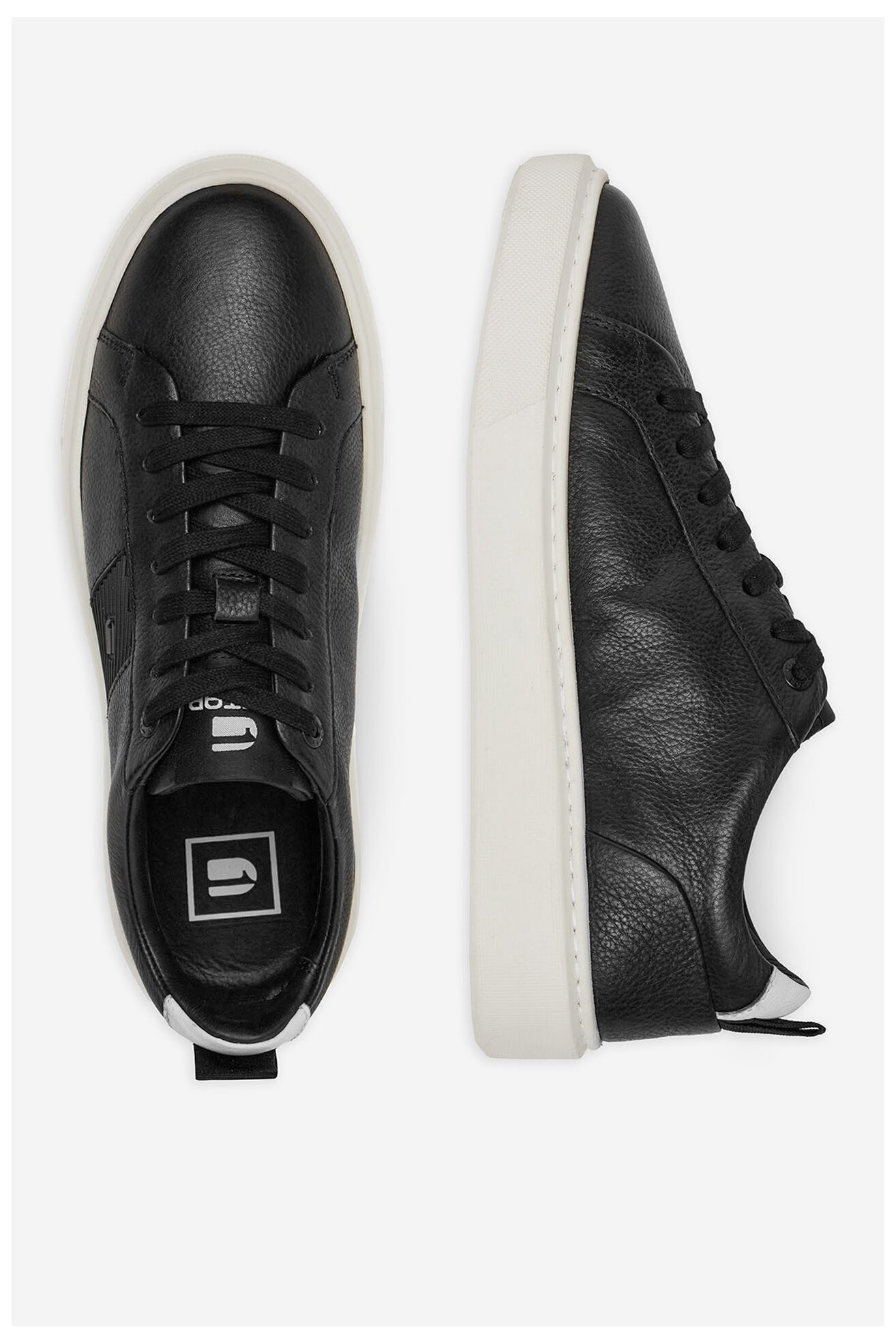 Félcipő G-STAR RAW BENKO-01 MI08 FEKETE