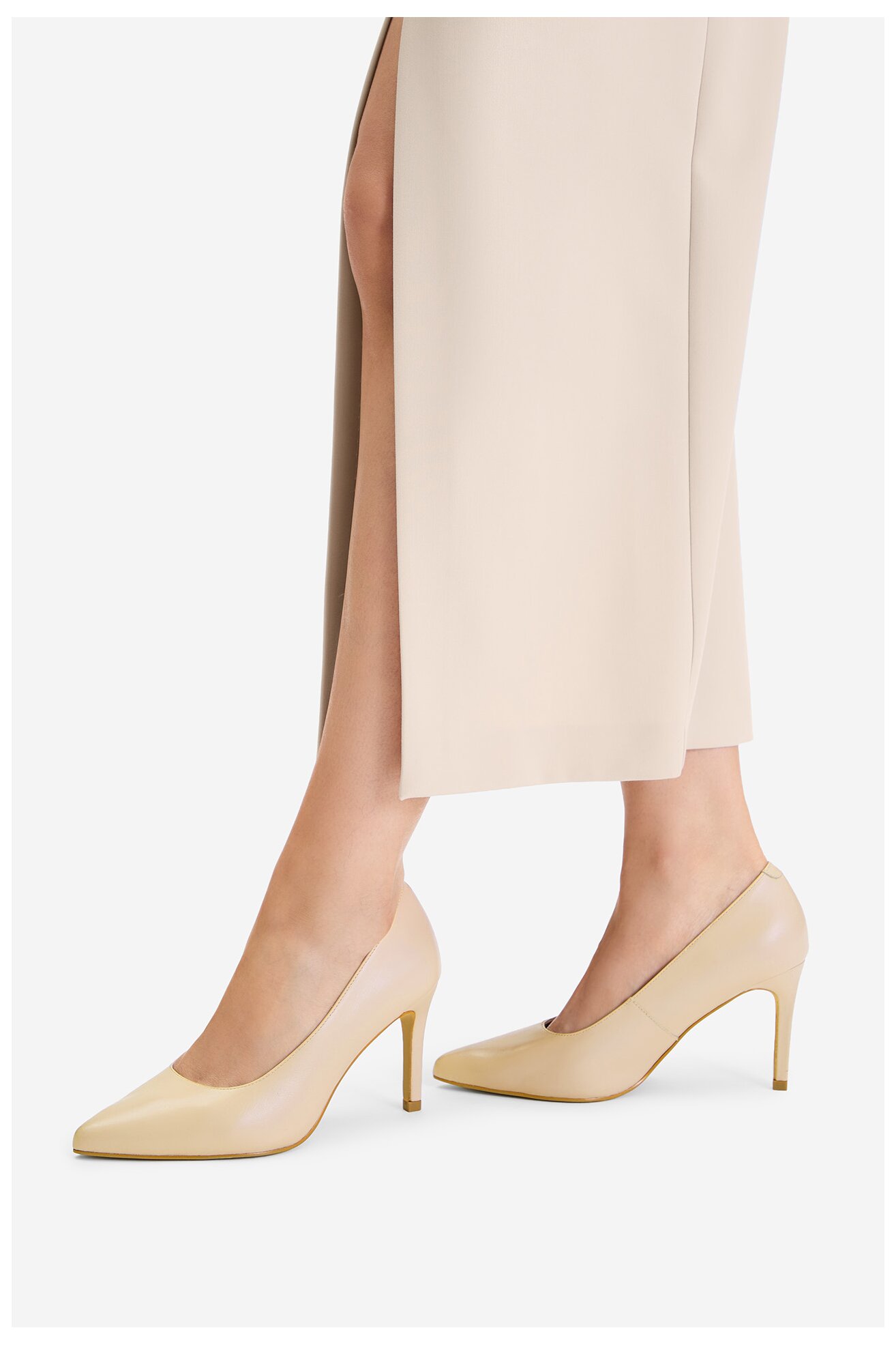 Cipele na štiklu Lasocki CEO-WS1619-02 BEŽ