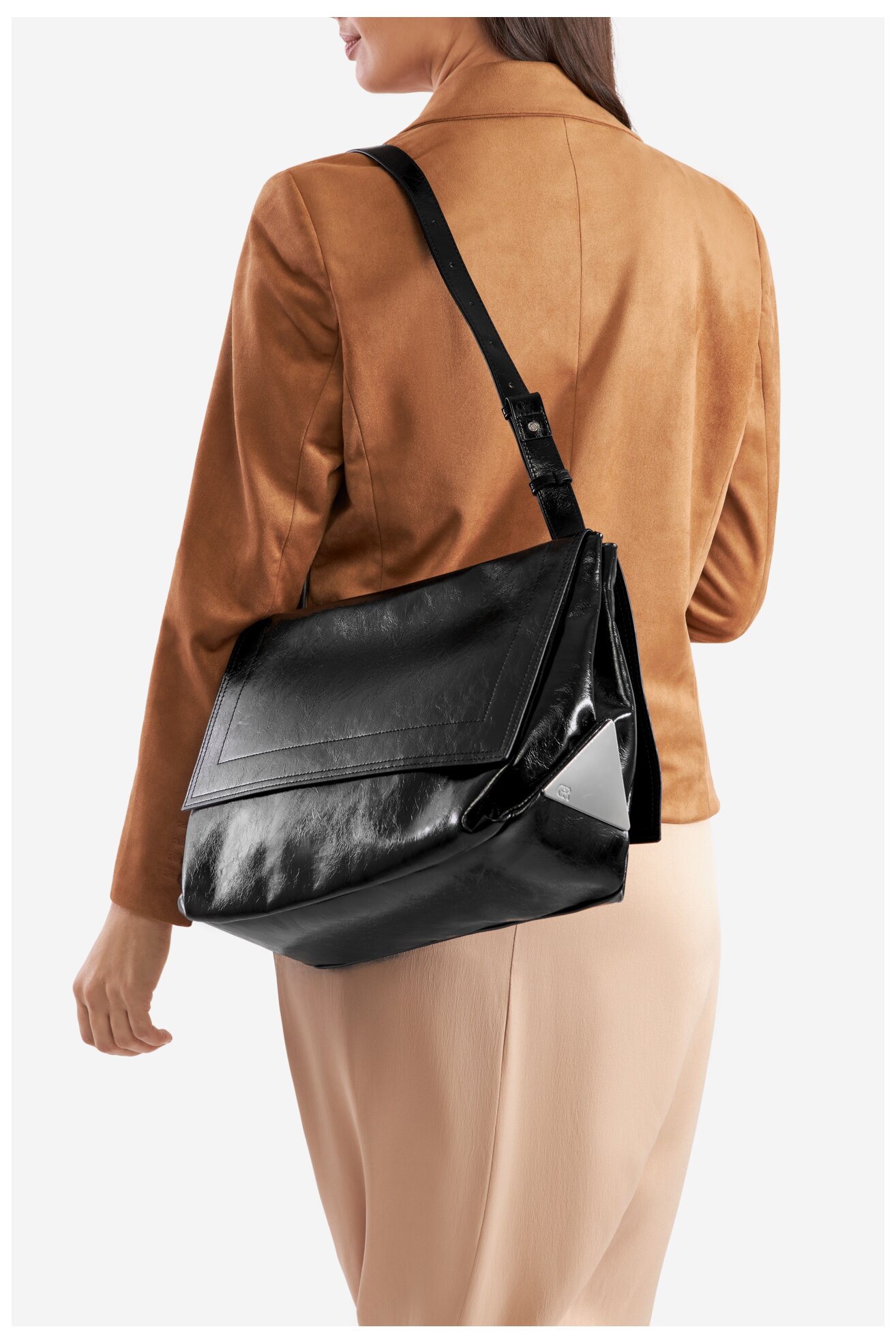 Geantă de mână Gino Rossi SS24B1041 NEGRU