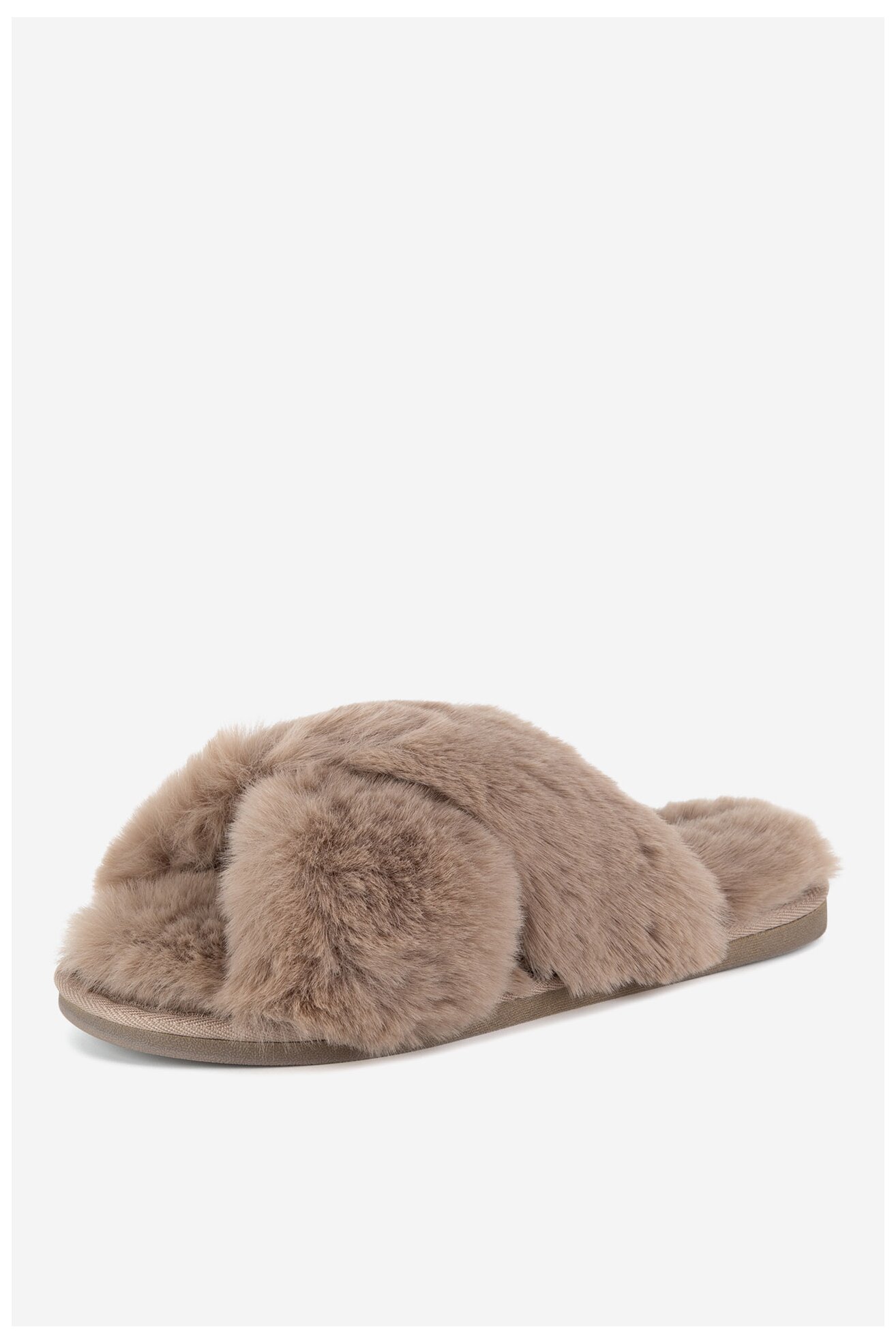 Kapcie DeeZee WFA3204-2 Beżowy ciemny