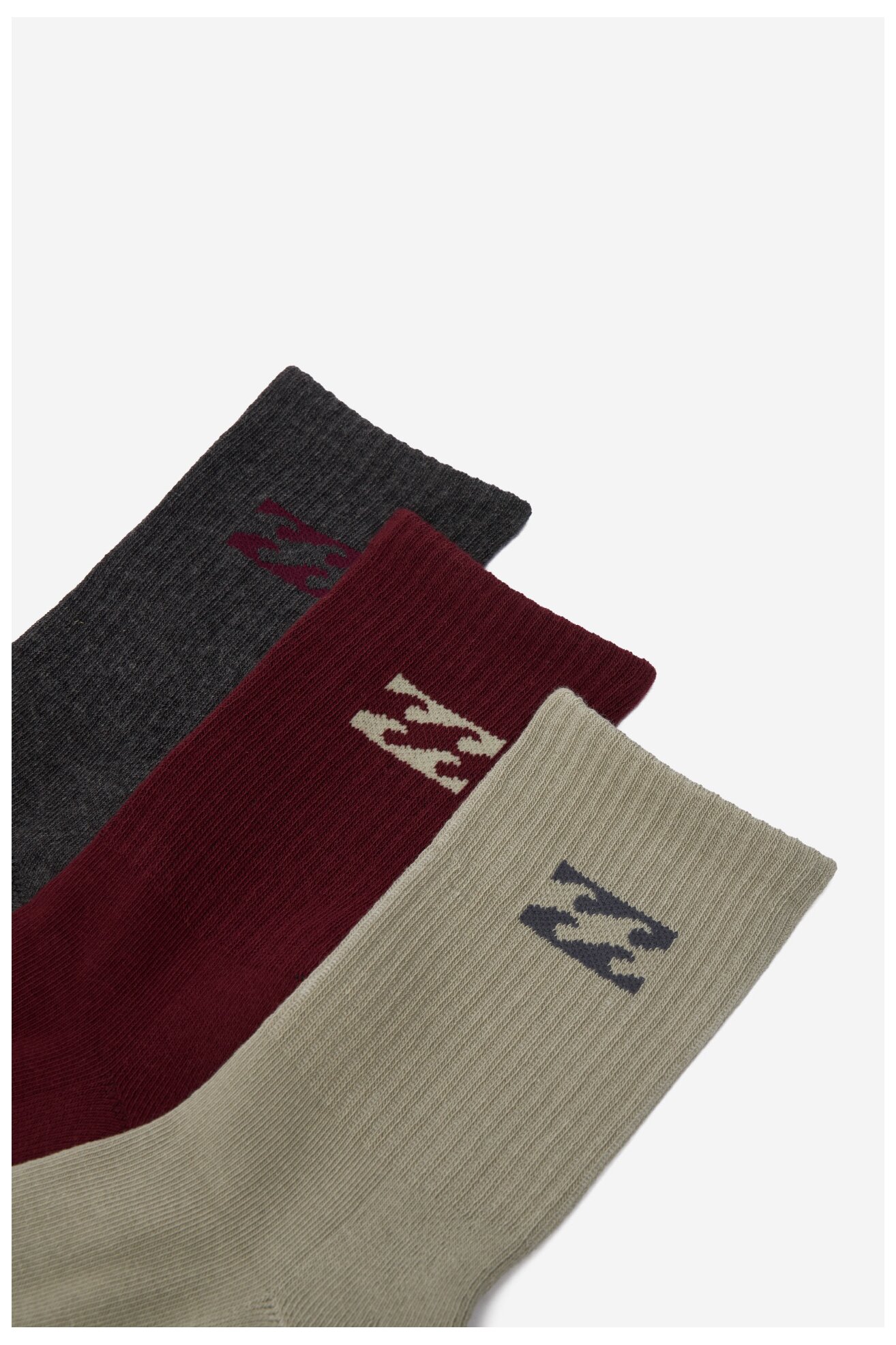 Skarpetki BILLABONG CEO_BR_BILLA_3061_W_AW25 (3 PACK) Oliwkowy