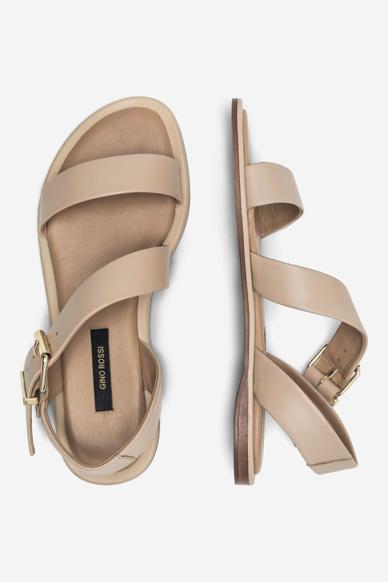 Sandały Gino Rossi ANCONA-108087 Beżowy