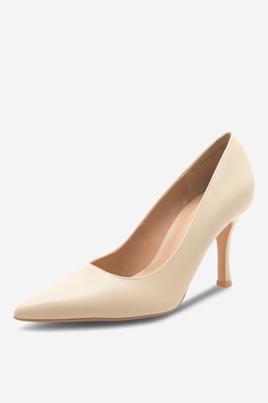 
                Lasocki - Skórzane czółenka - 5905588299233