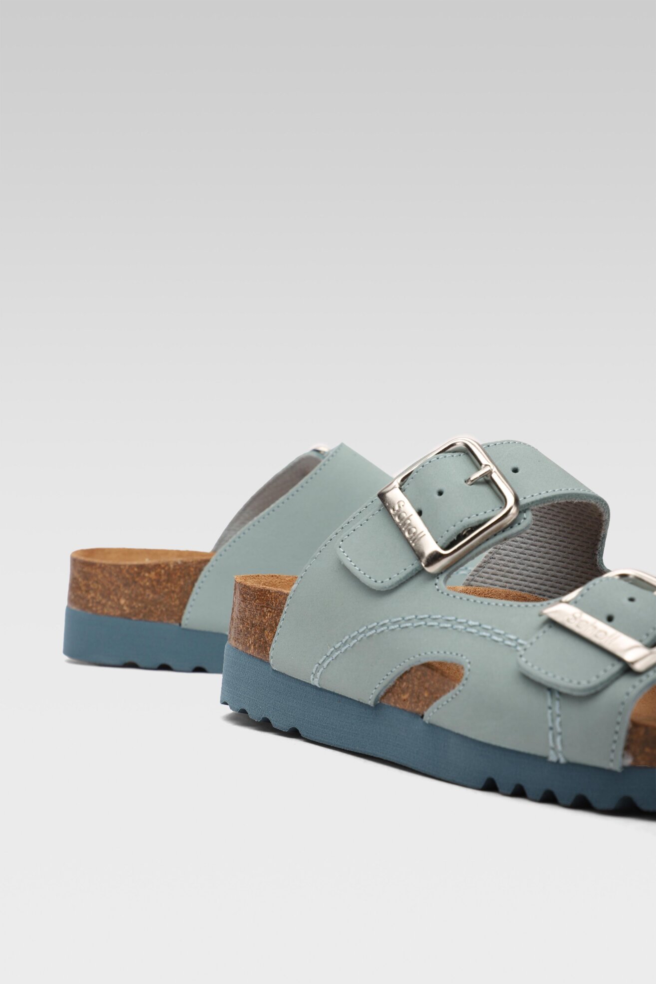 Klapki Scholl MF25257 MOLDAVA MED 1045 Niebieski