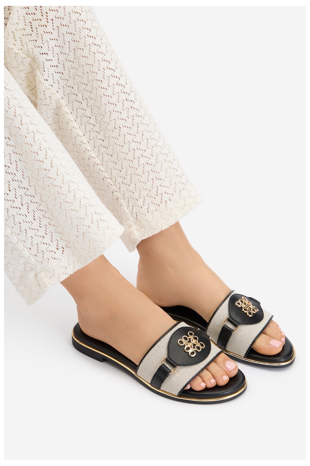 Papuče NINE WEST CEO-6165-32 CRNA