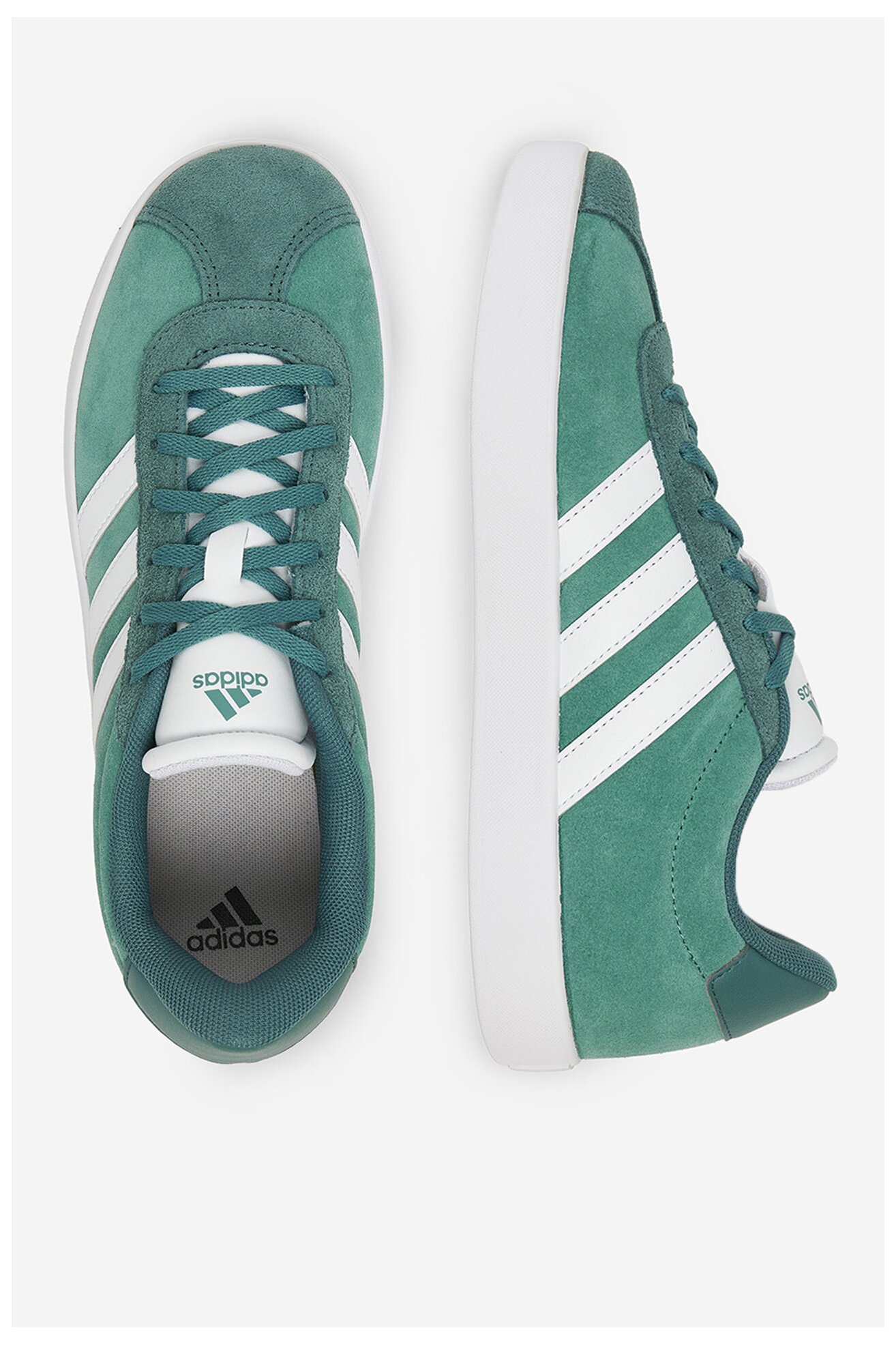 Obuwie sportowe adidas VL COURT 3.0 K JS3490 Zielony