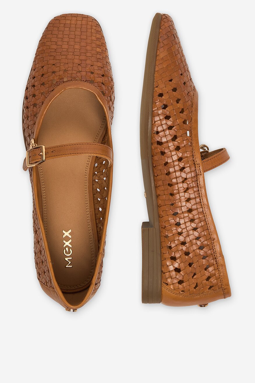 
                Mexx - Baleriny skórzane - 5906751948606