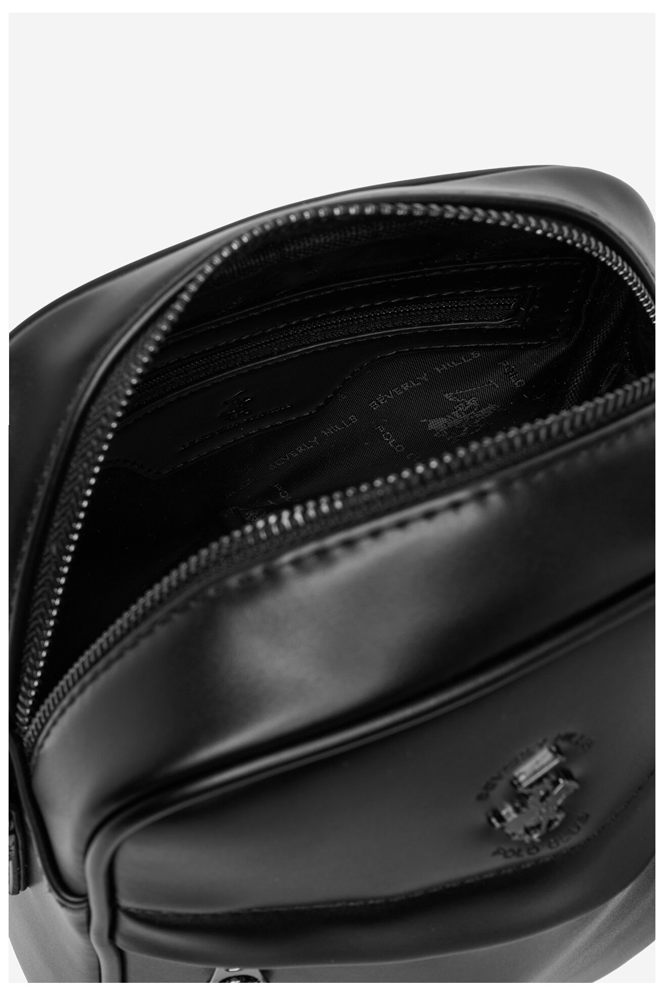 Torba męska Beverly Hills Polo Club CWBEO-BHPC-L-018-07 Czarny