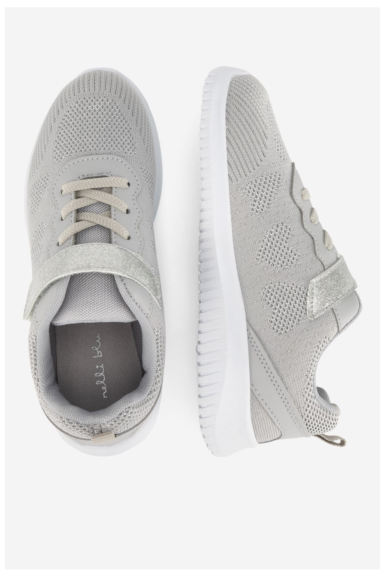 Sneakerși Nelli Blu CP91-25357 GRI DESCHIS