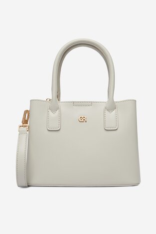 Сумка З Ремінцем Gino Rossi C-KY186 СВІТЛО-СІРИЙ