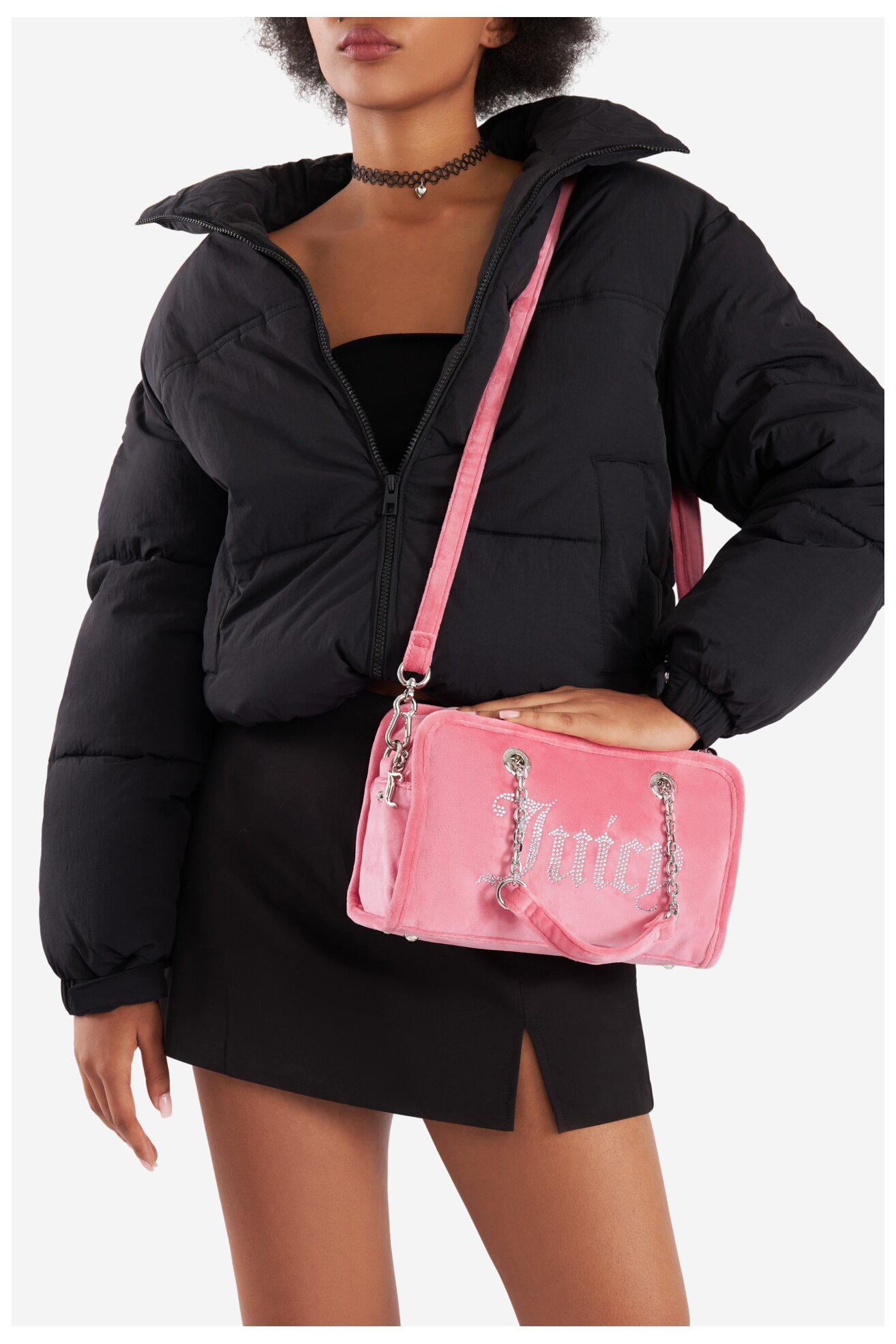 Torebka Juicy Couture BIJXT5465WPO Różowy