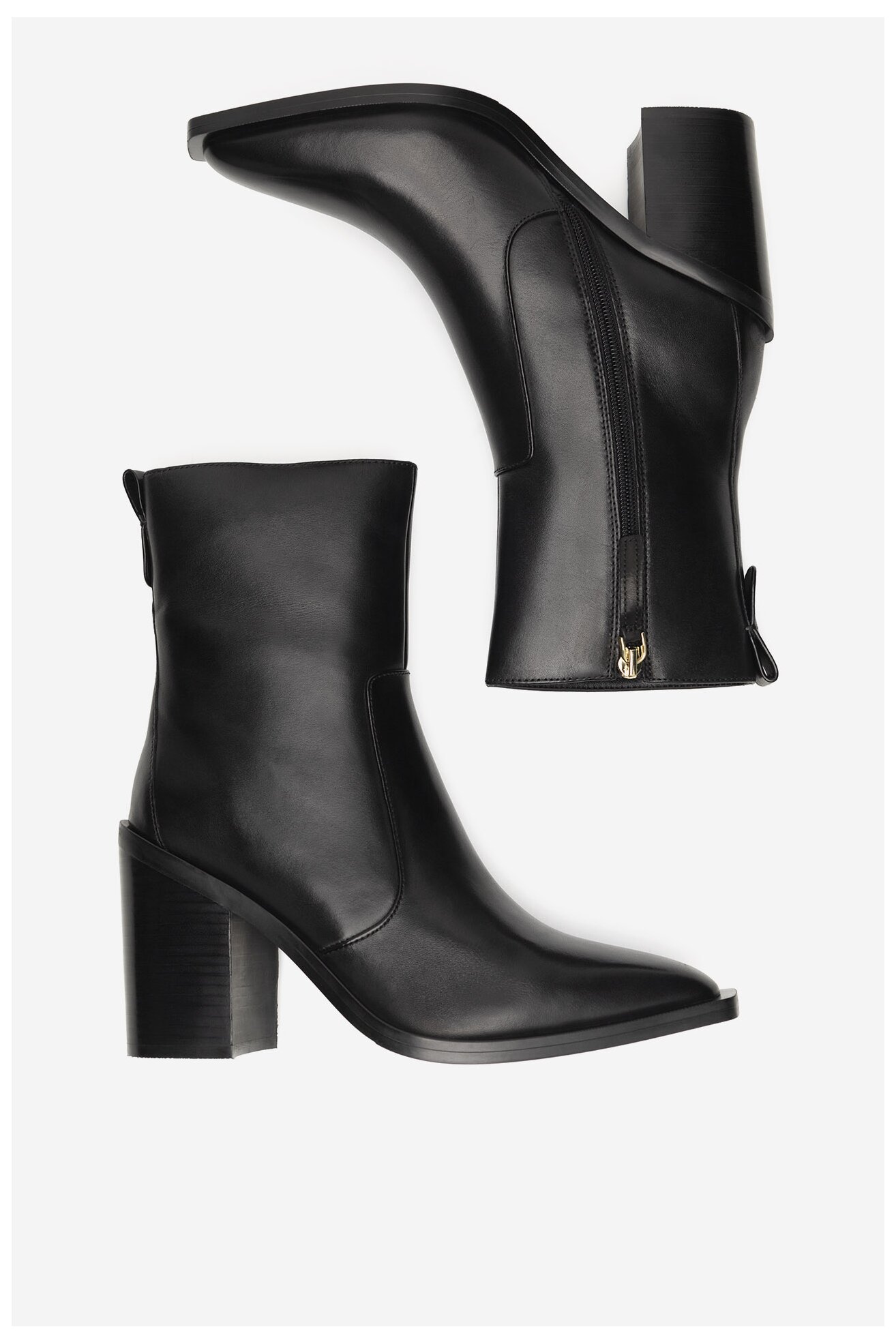 Botki Gino Rossi WGA3323-1Z Czarny