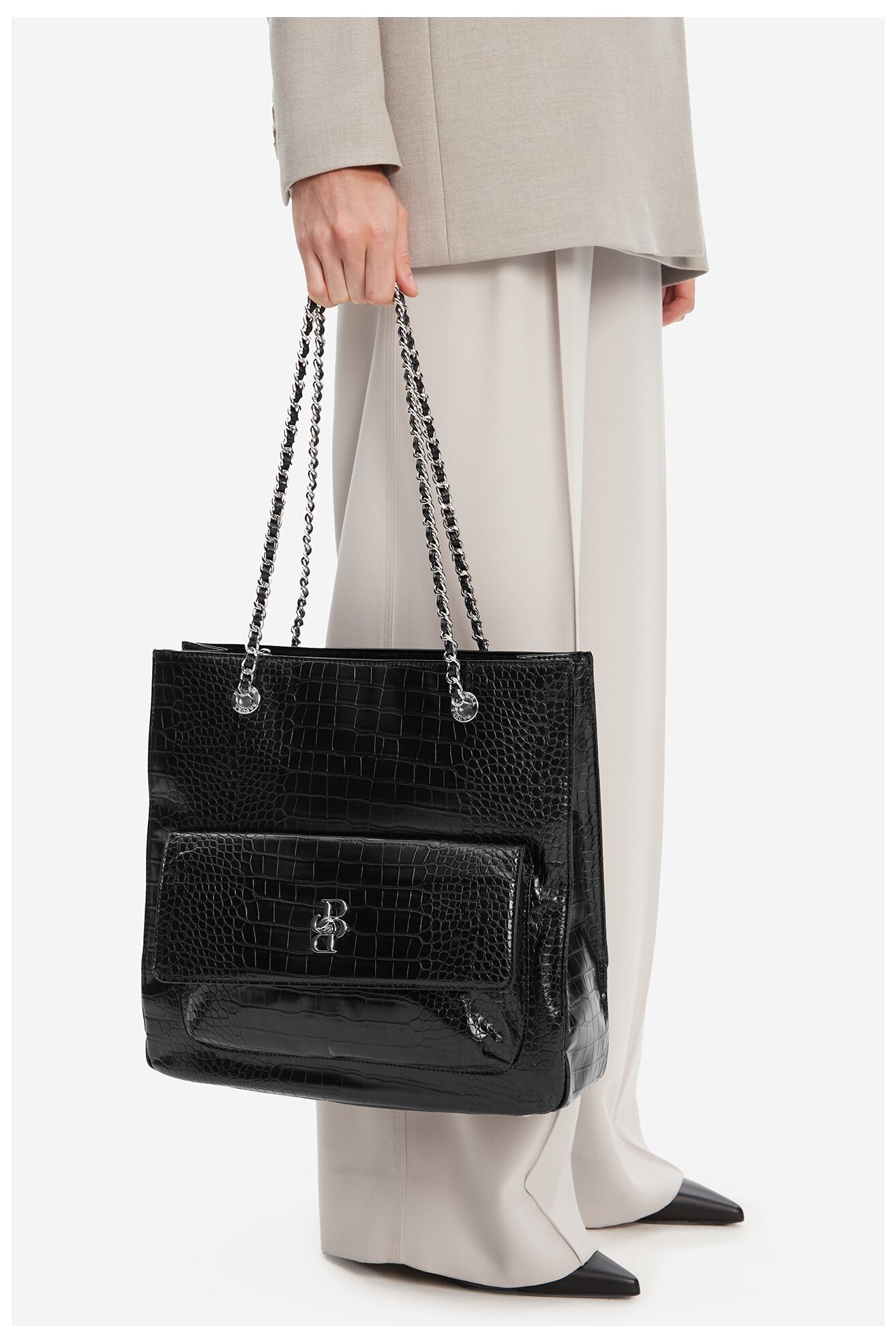 Kézitáska Badura C-ALANA-LDA7976 FEKETE