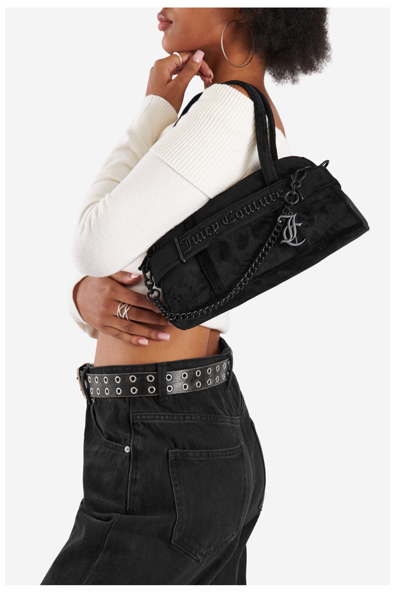 Дамска чанта Juicy Couture BIJXT3263W5S ЧЕРЕН