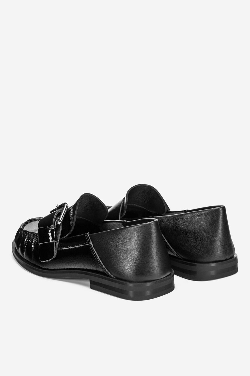 Badura - Mokasyny skórzane - 5903698601267