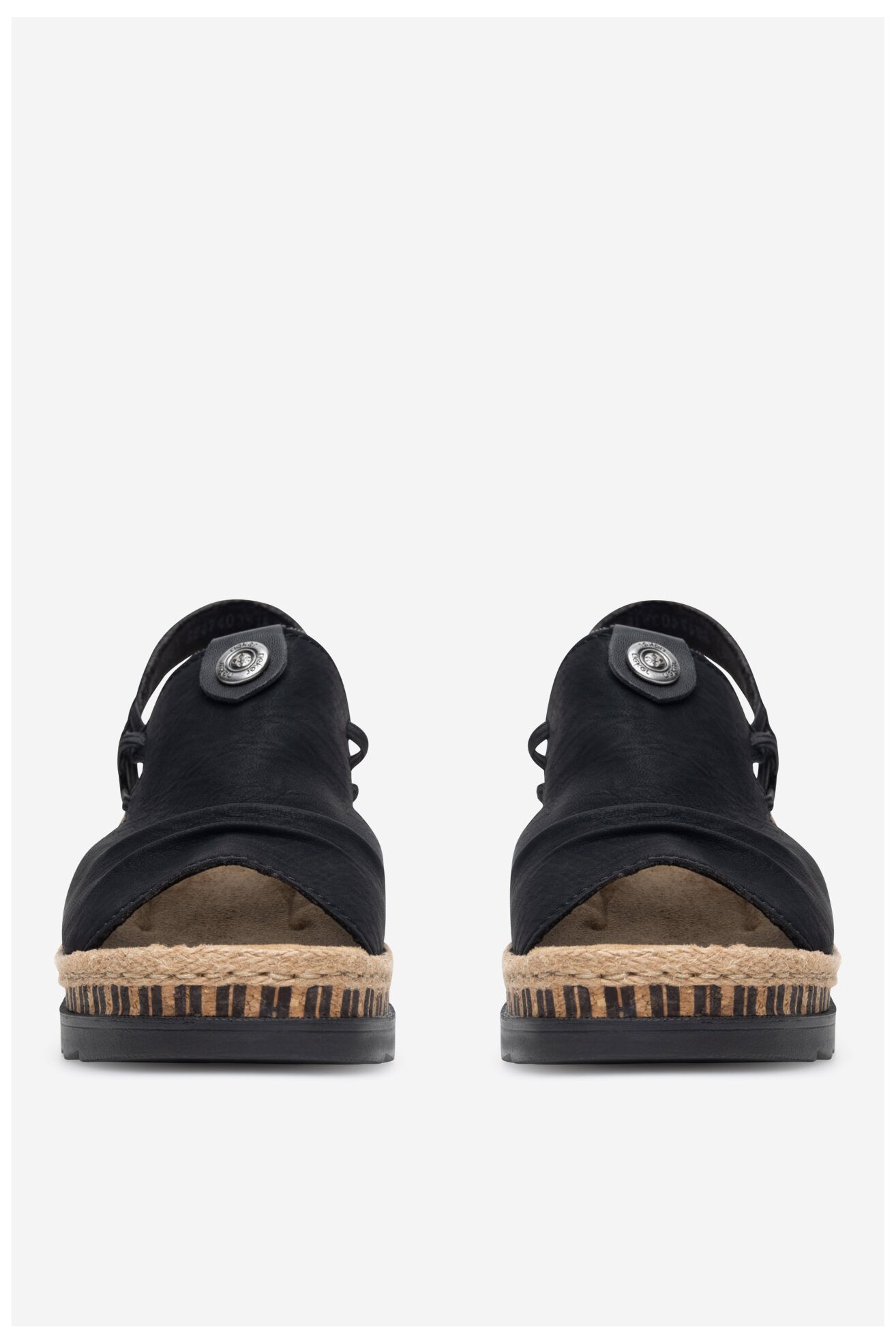 Sandały Rieker V7972-00 Czarny