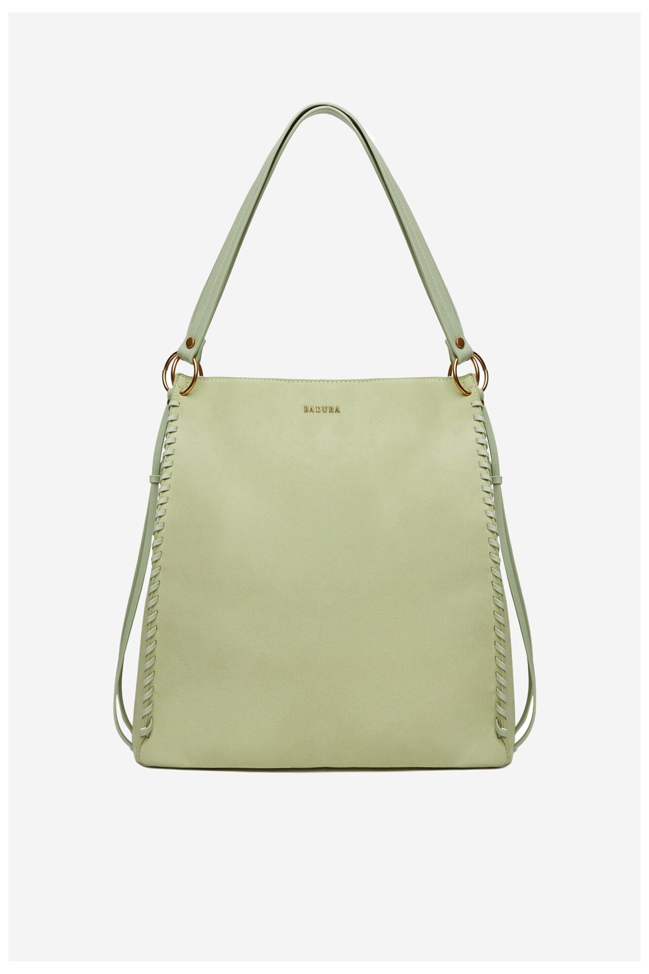 Kézitáska Badura WEN-13 VILÁGOS OLAJZÖLD
