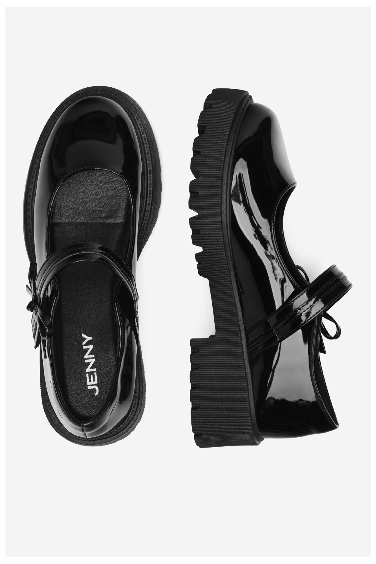 Félcipő Jenny KL13092024 FEKETE