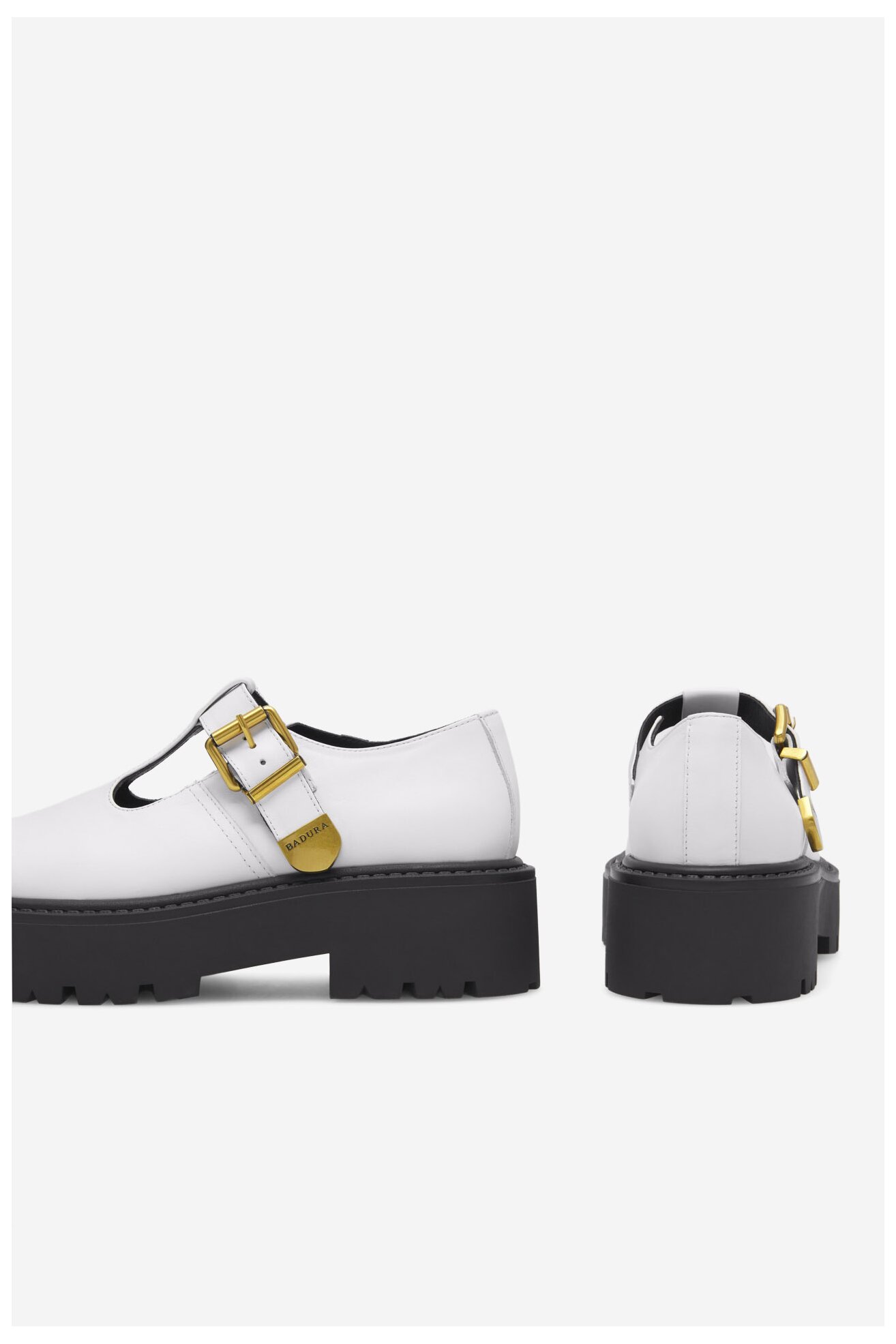 Pantofi casual Badura BENEDICTE-01 ALB